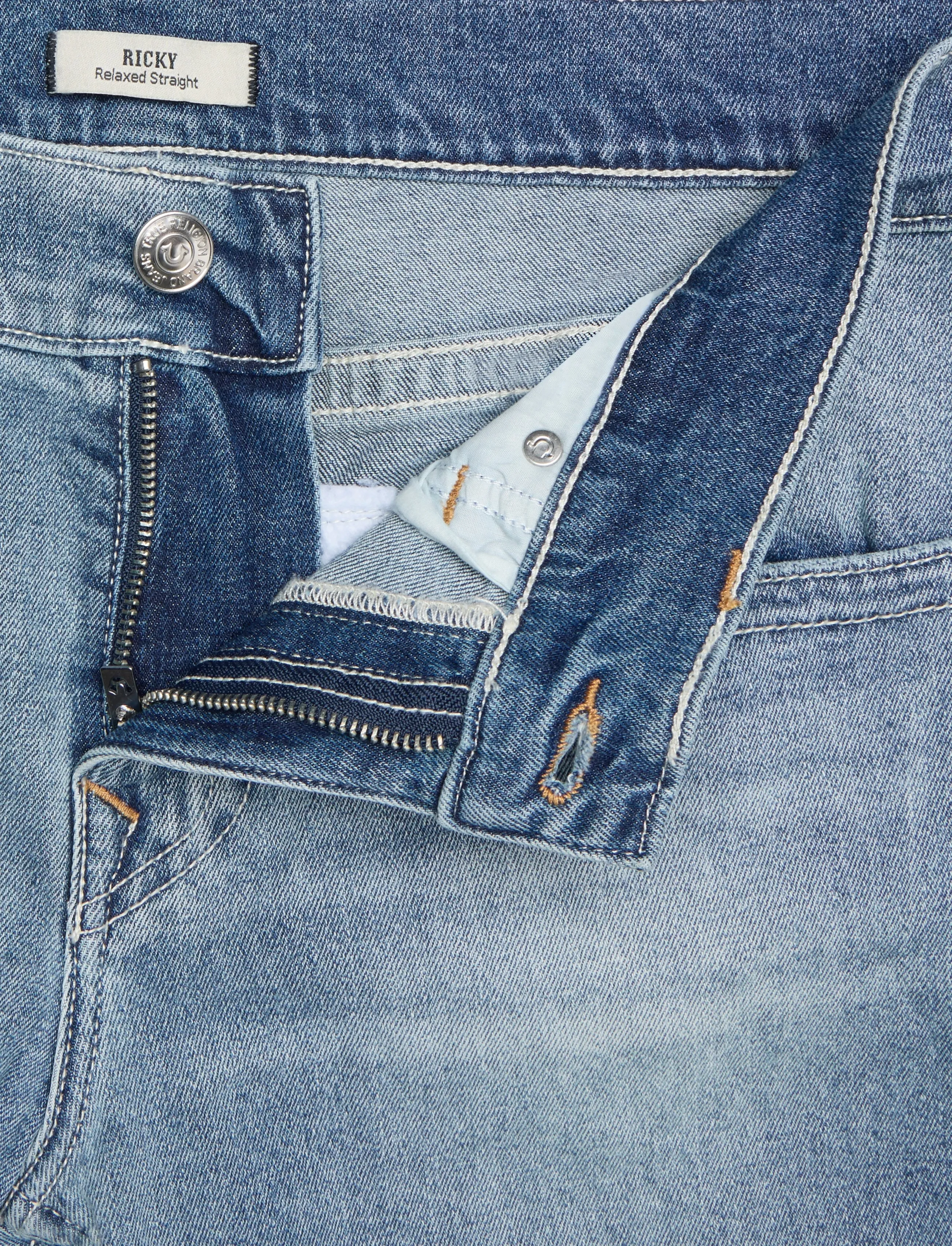 True Religion - RICKY SN FLAP 32 IN - brilliant med wash - 3