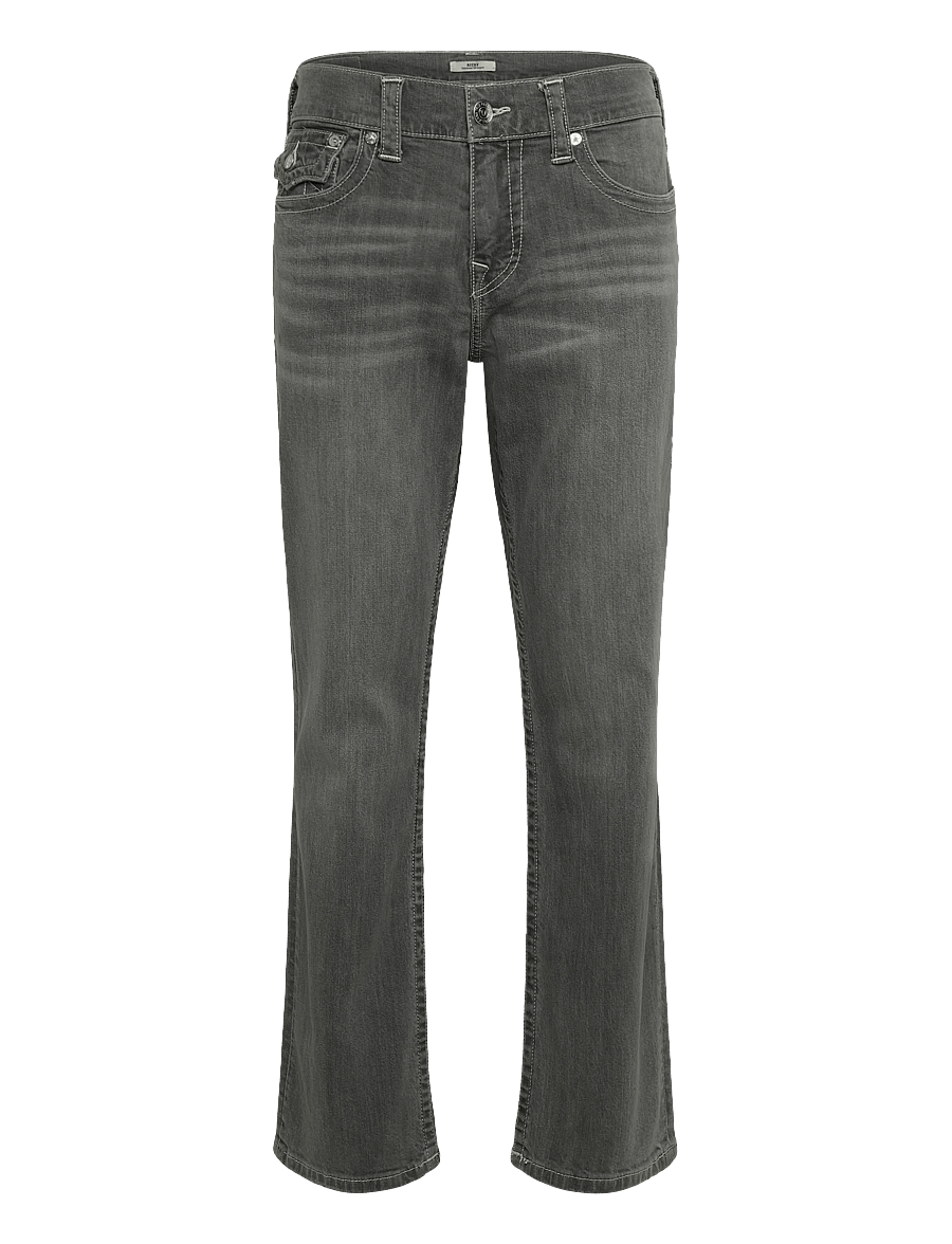 True Religion - RICKY SN FLAP 32 IN - regular jeans - chalk grey wash - 1