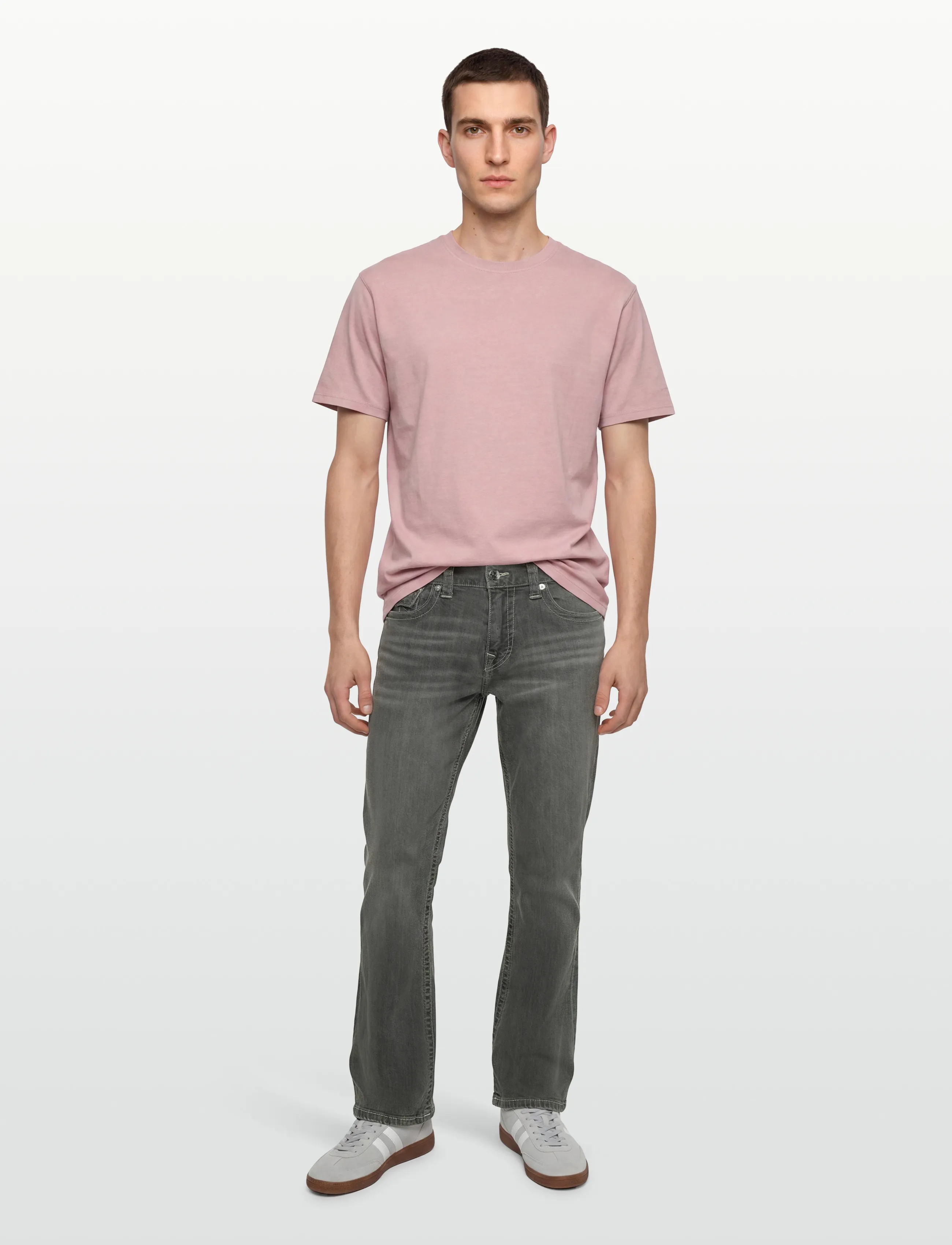 True Religion Ricky Sn Flap 32 In, 34, Jeans, Grau - Regular, Männerswear