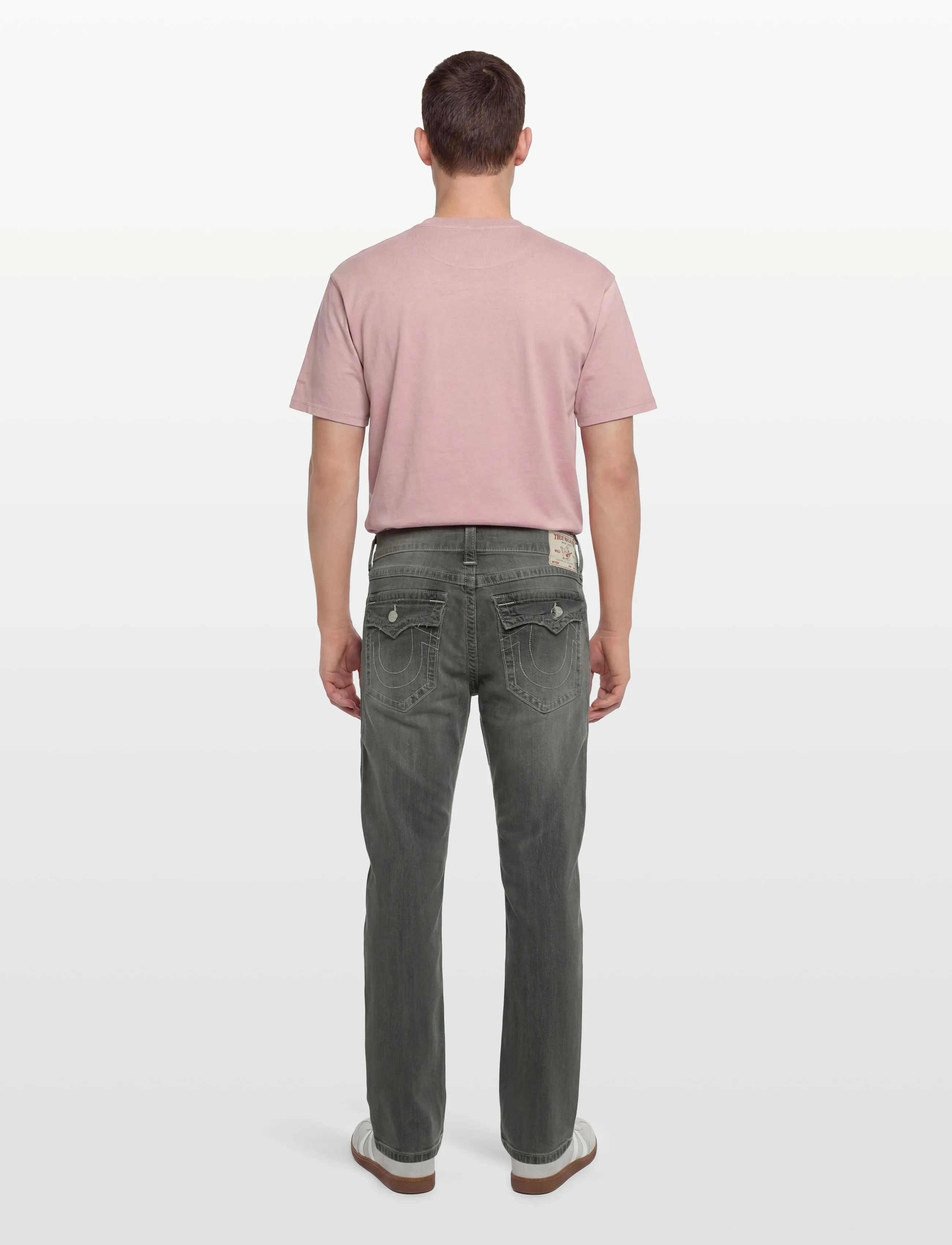 True Religion - RICKY SN FLAP 32 IN - suorat farkut - chalk grey wash - 4