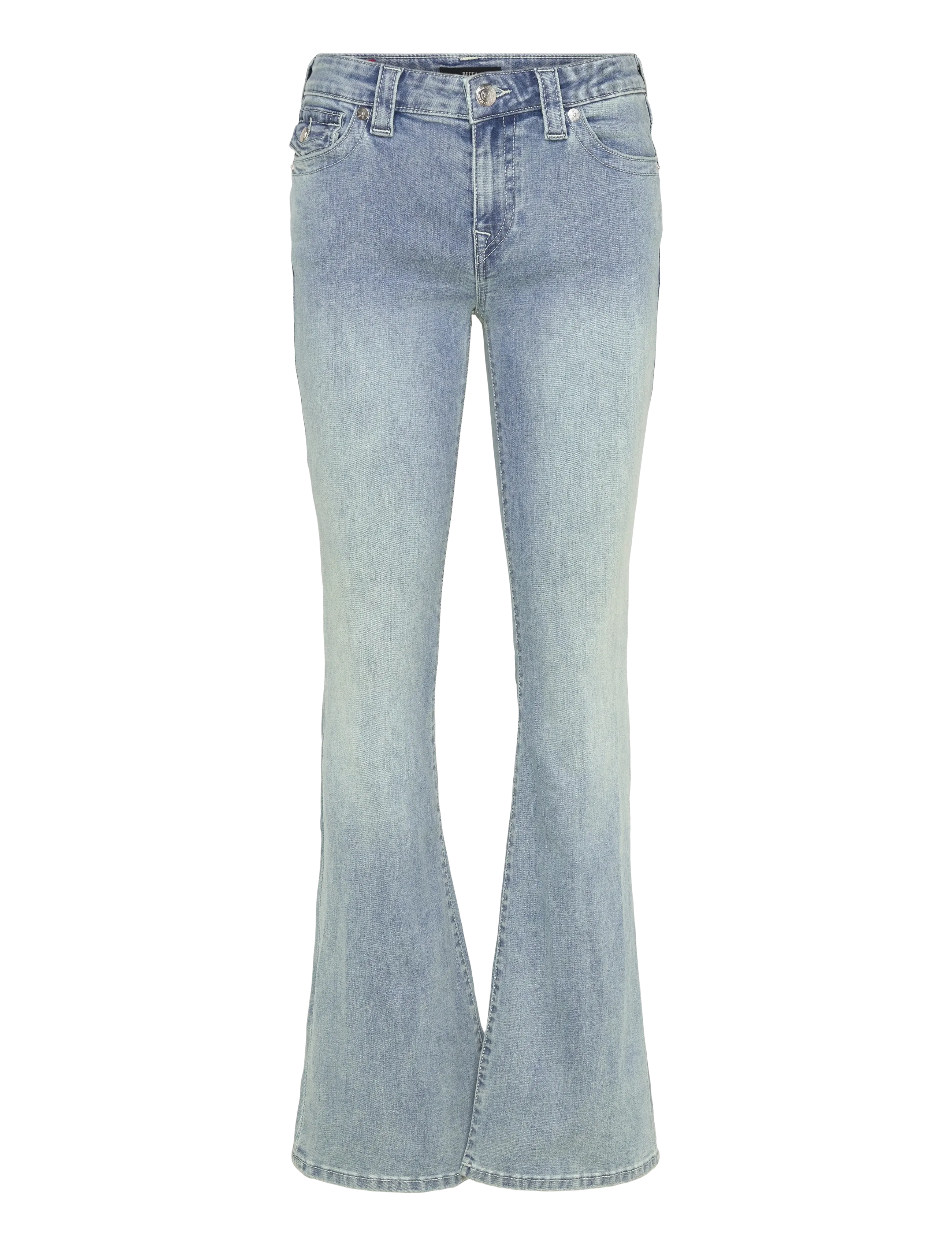 True Religion - BECCA MID RISE BOOT CUT FLAP - kāju galiem - peak spot - 1