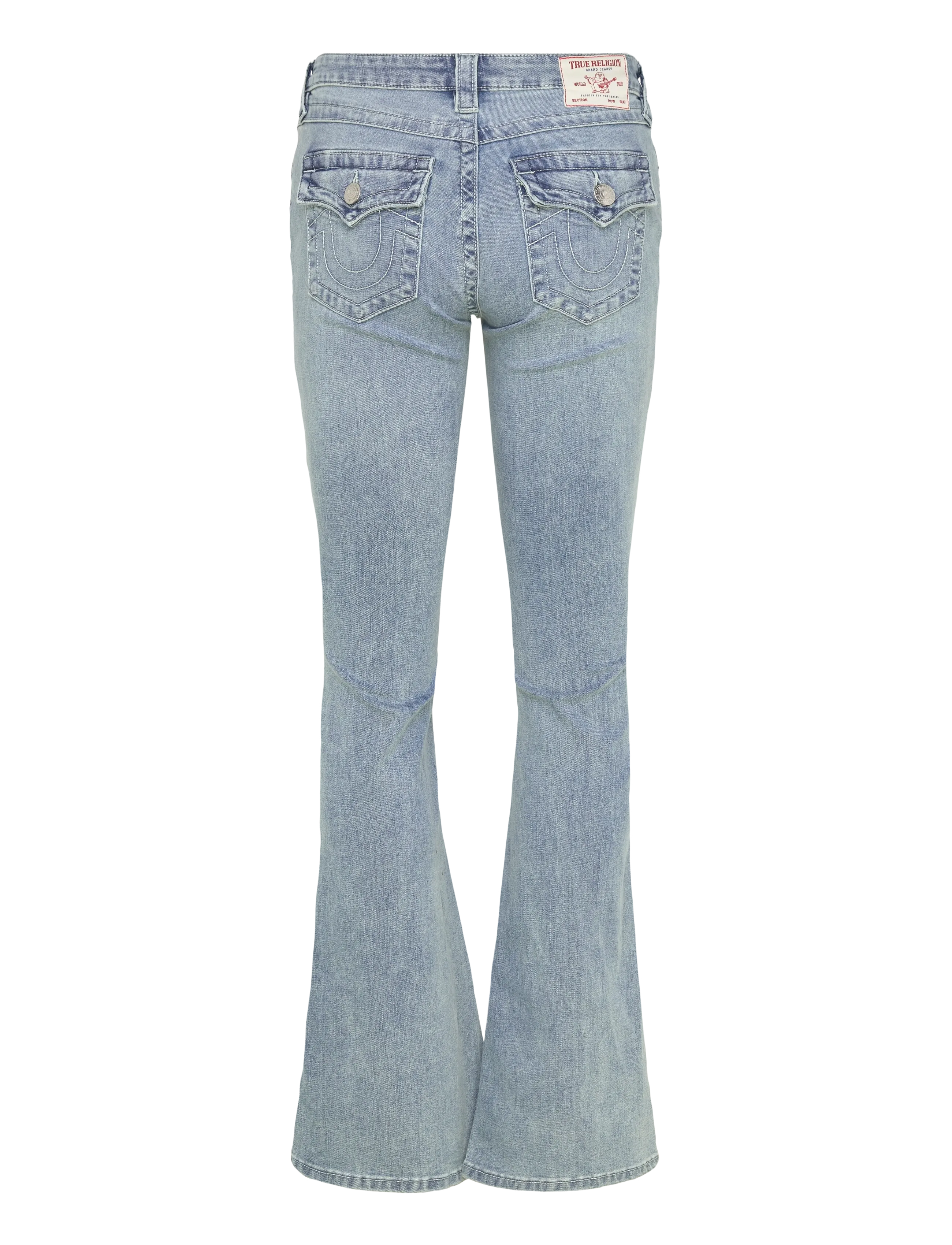 True Religion - BECCA MID RISE BOOT CUT FLAP - kāju galiem - peak spot - 2