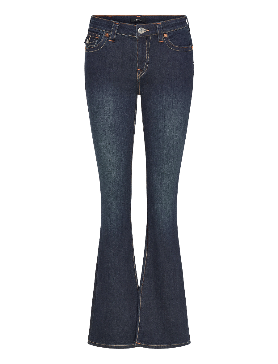 True Religion - BECCA MID RISE BOOT CUT FLAP - bootcut-jeans - muddy waters - 1