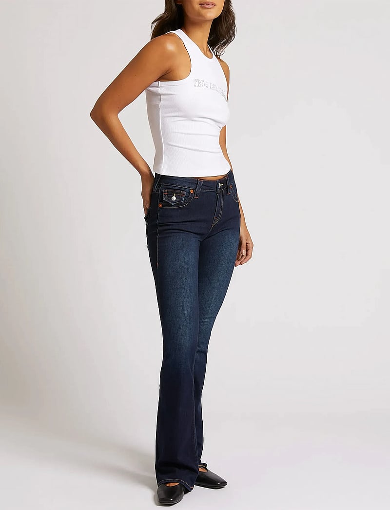 True Religion - BECCA MID RISE BOOT CUT FLAP - jeans bootcut - muddy waters - 0
