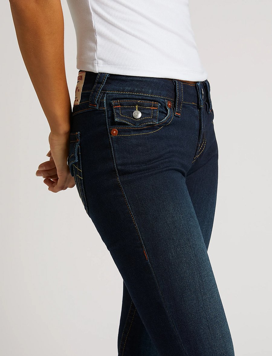 True Religion - JOEY LOW RISE FLARE - schlaghosen - muddy waters - 3