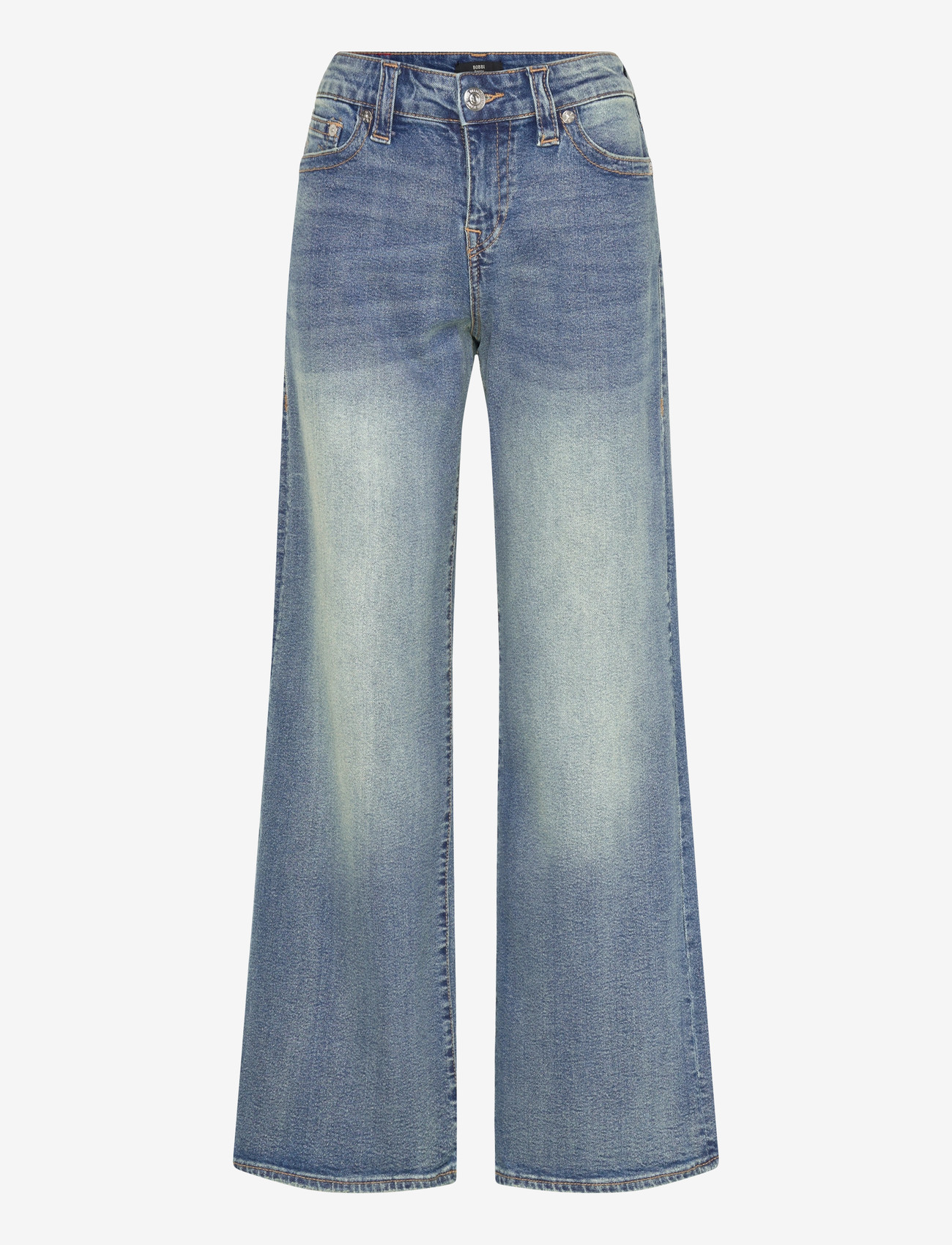 True Religion - BOBBI BAGGY JEAN - brede jeans - medium wash - 1