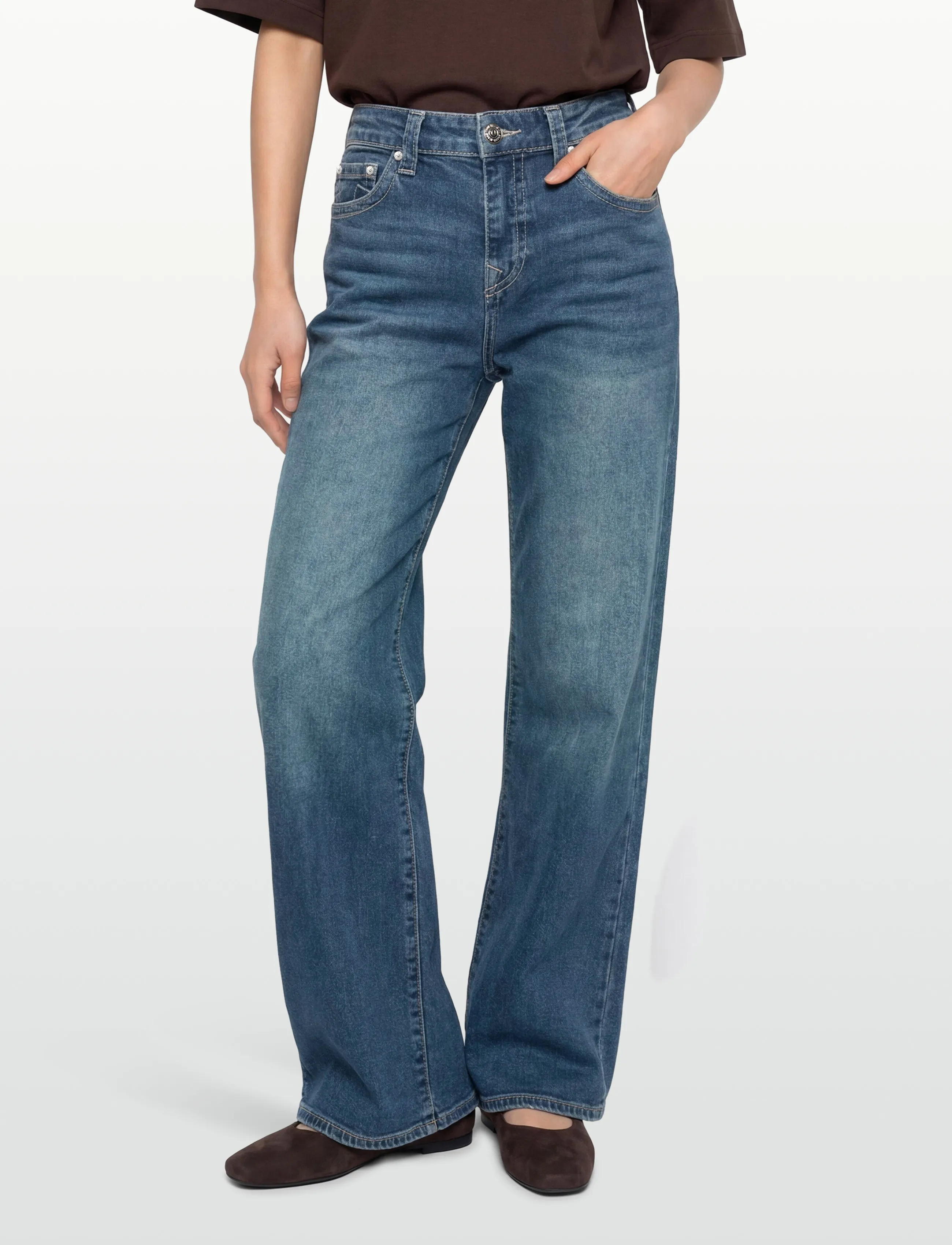 True Religion - BOBBI BAGGY JEAN - vida jeans - dark wash - 3