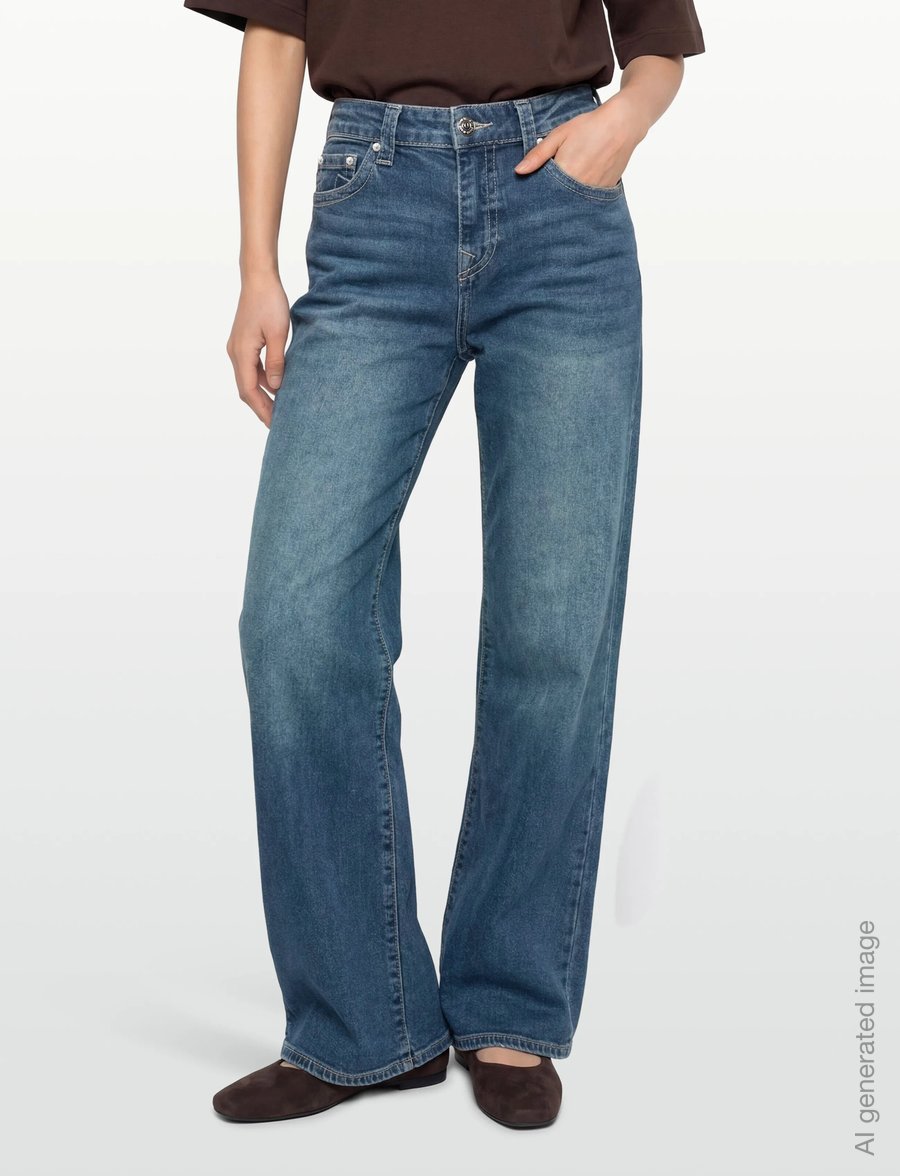 True Religion - BOBBI BAGGY JEAN - brede jeans - dark wash - 3