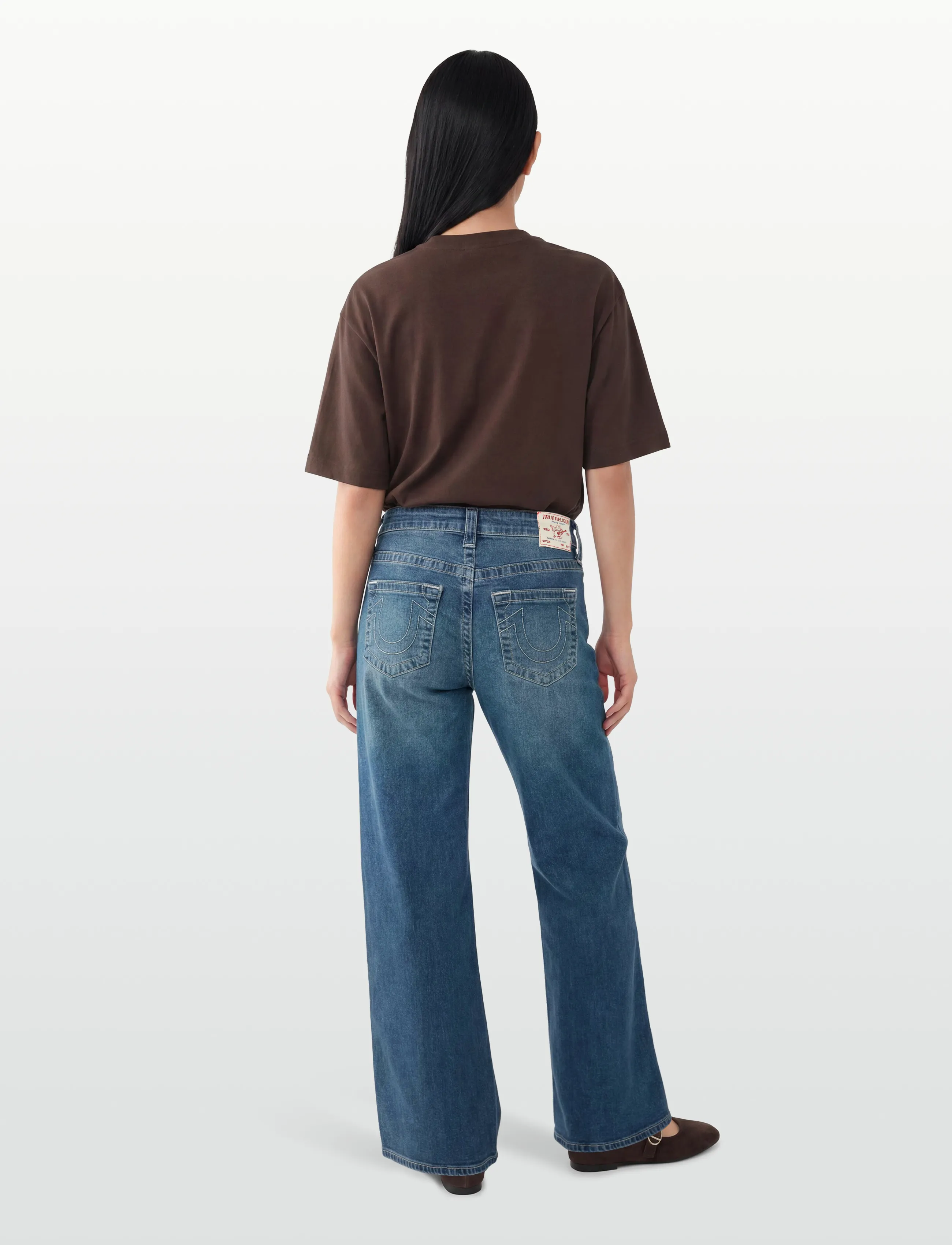 True Religion - BOBBI BAGGY JEAN - vida jeans - dark wash - 4