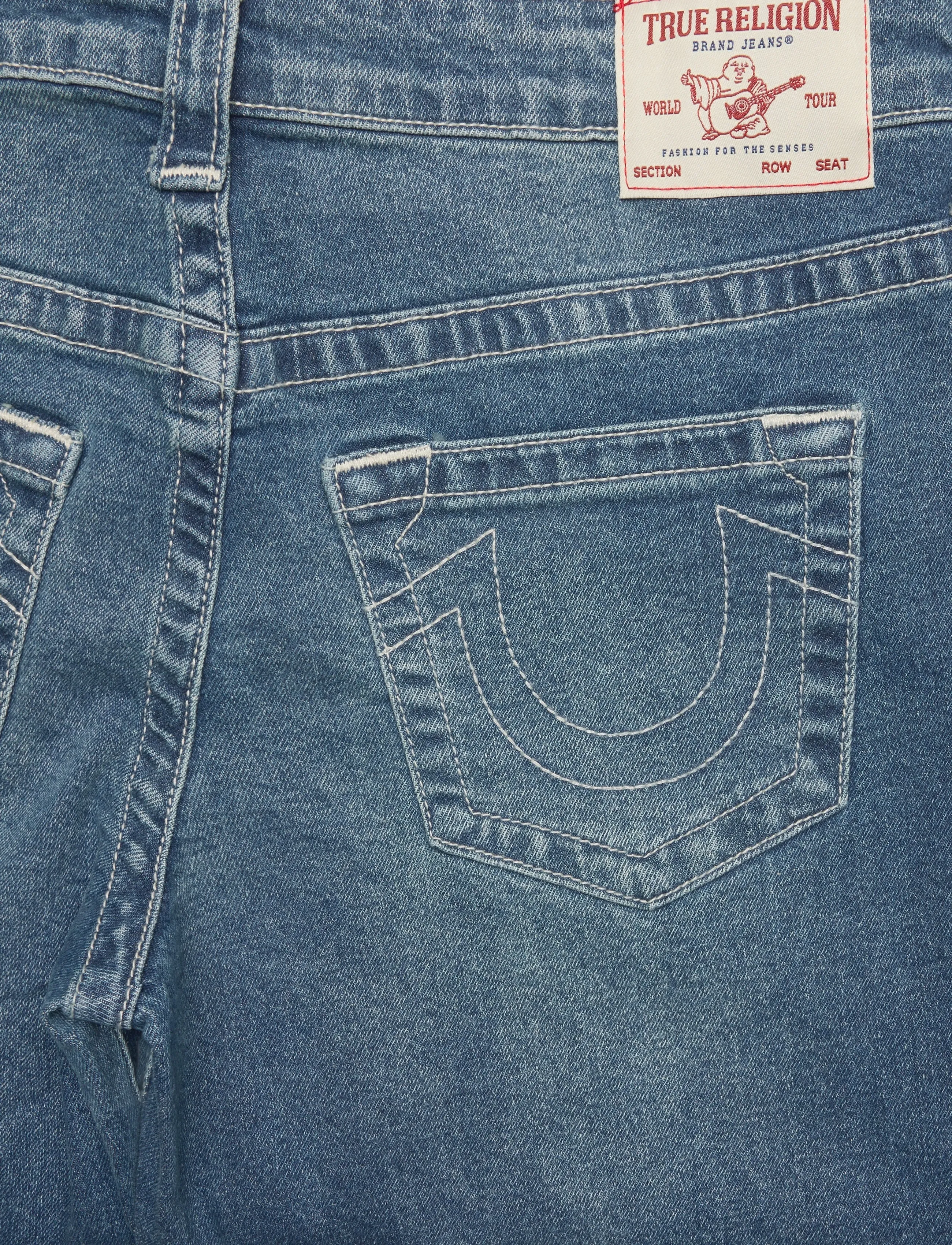 True Religion - BOBBI BAGGY JEAN - hosen mit weitem bein - dark wash - 4