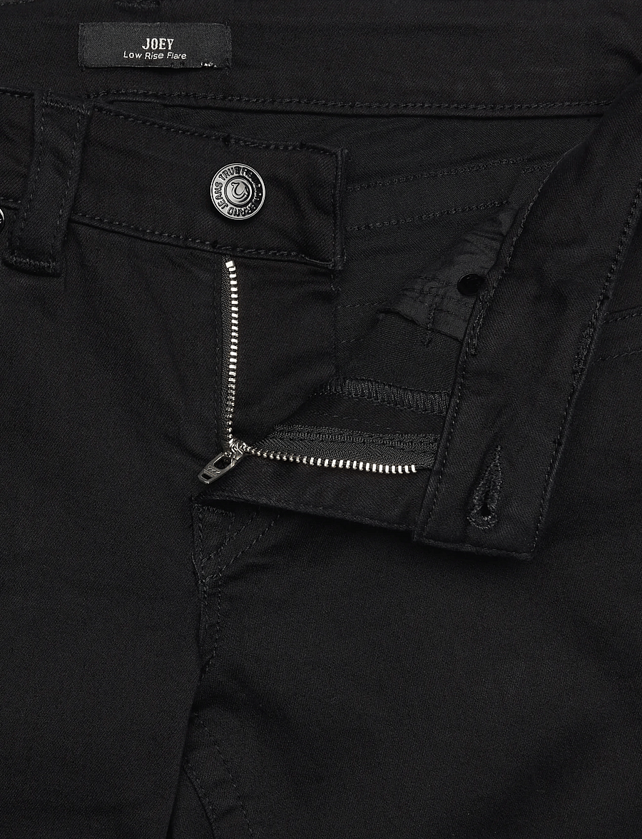 True Religion - JOEY LOW RISE FLARE - schlaghosen - black body rinse - 3