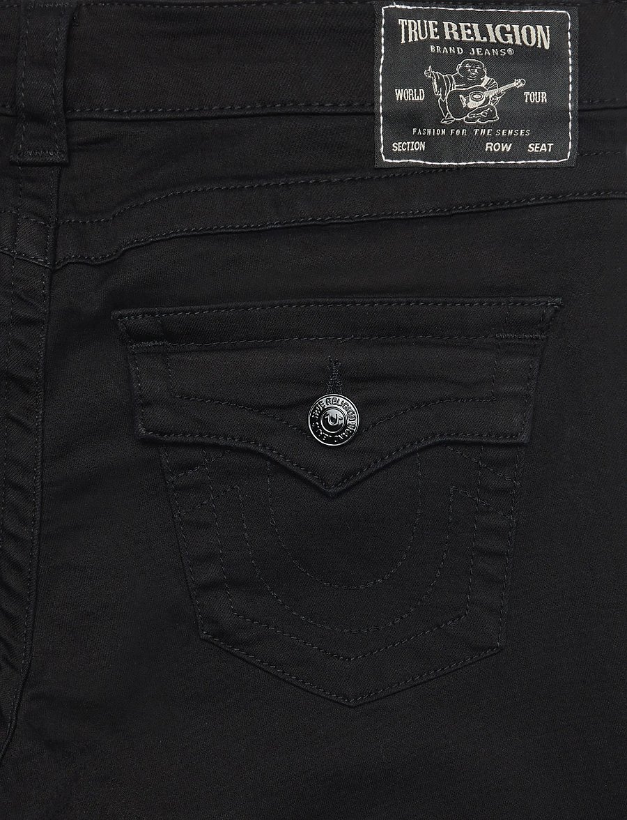 True Religion - JOEY LOW RISE FLARE - schlaghosen - black body rinse - 4
