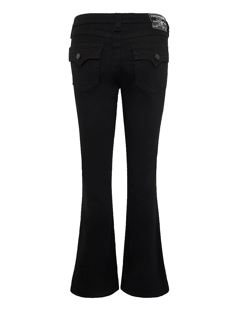 True Religion - BECCA MR BOOTCUT - alt laienevad teksad - body rinse black - 2