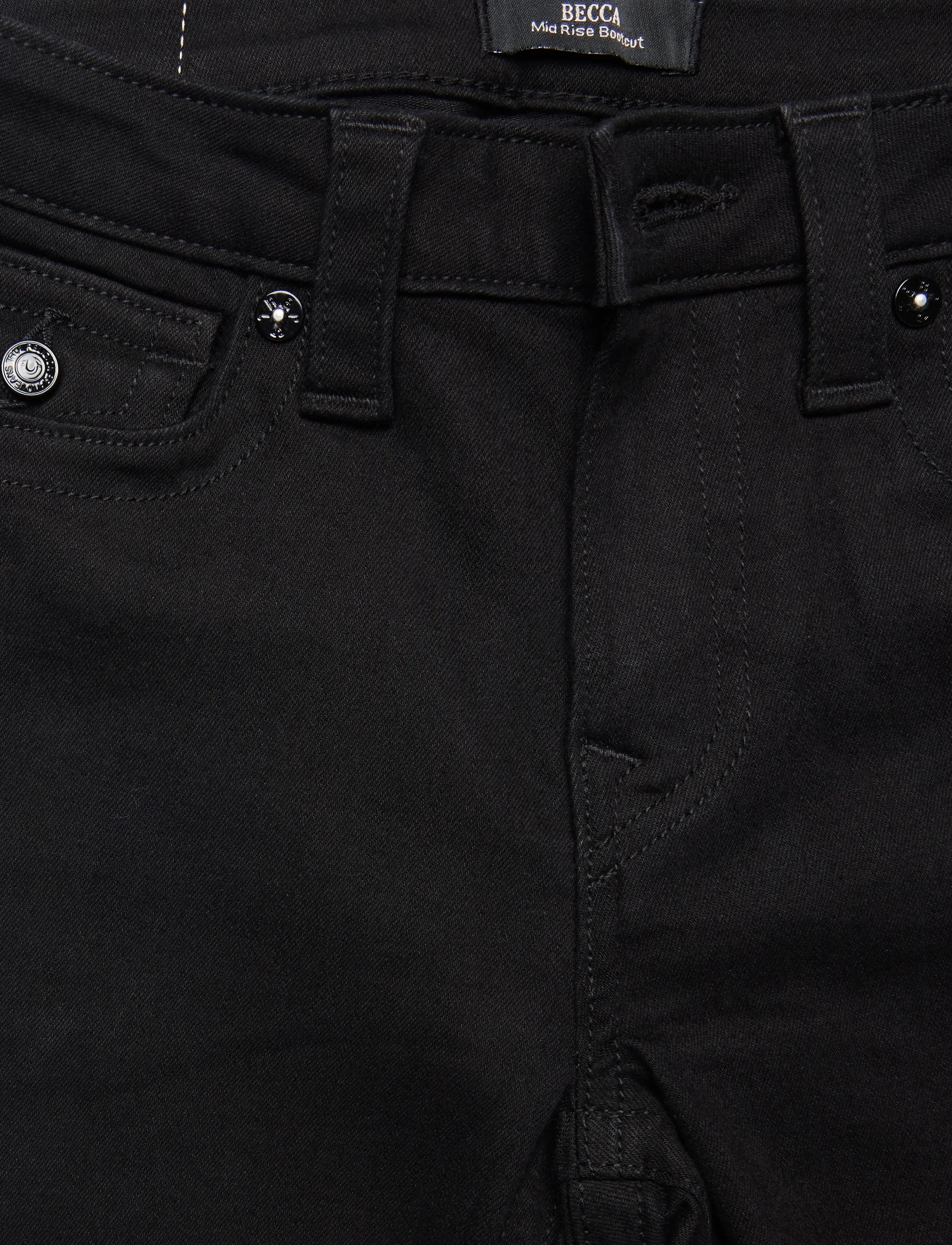 True Religion - BECCA MR BOOTCUT - body rinse black - 2