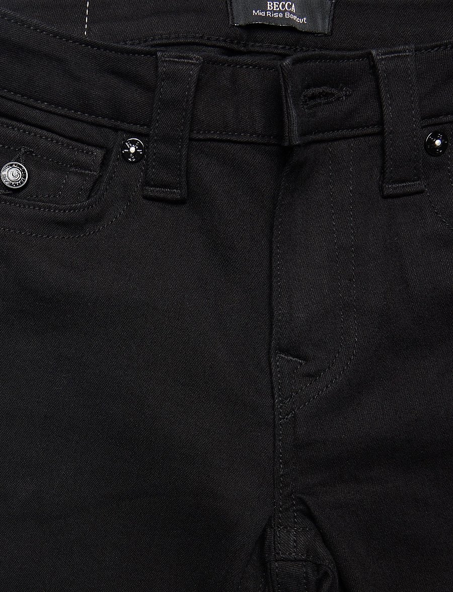 True Religion - BECCA MR BOOTCUT - alt laienevad teksad - body rinse black - 5