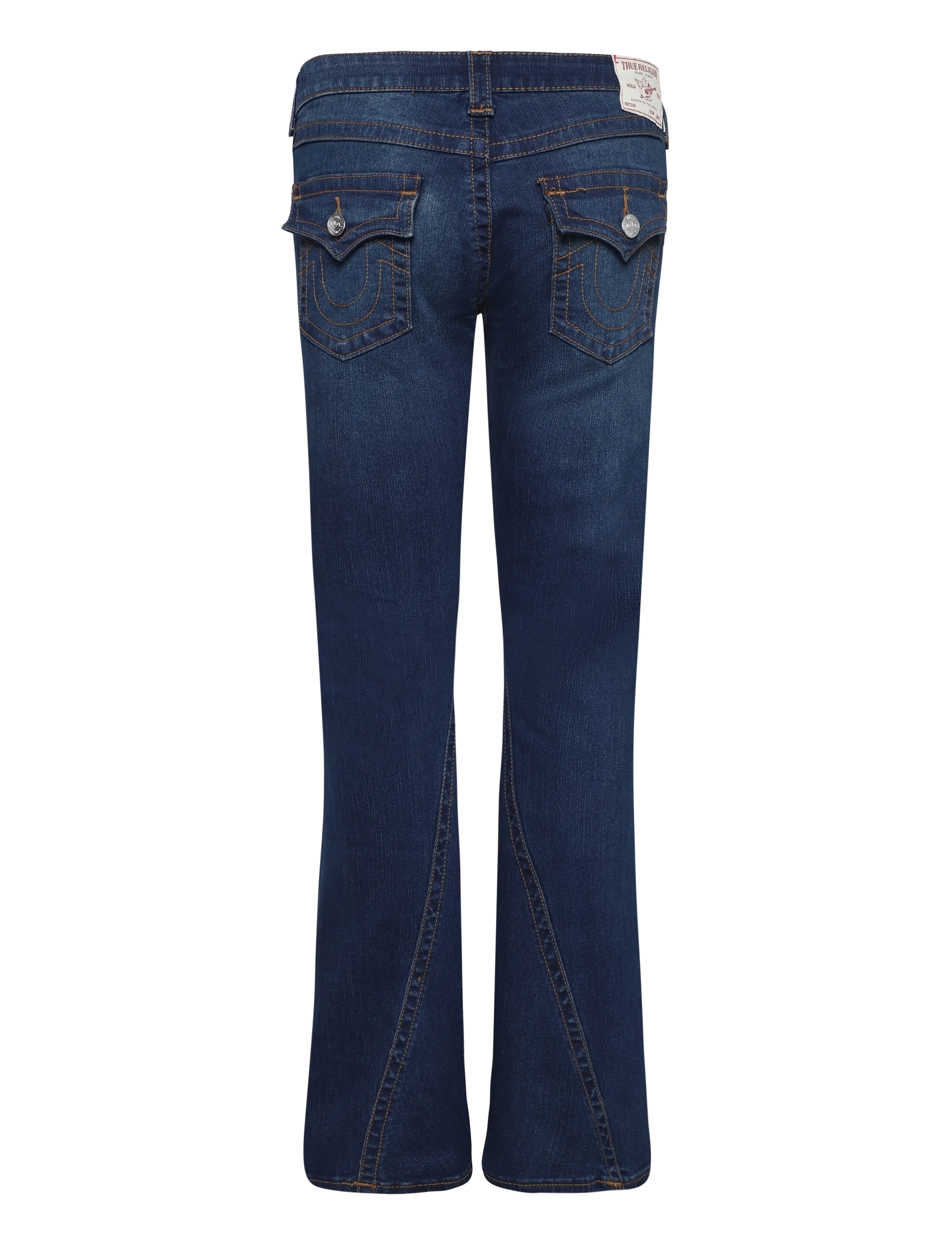 True Religion - JOEY MID RISE FLARE FLAP - inidgo upgrade - 1