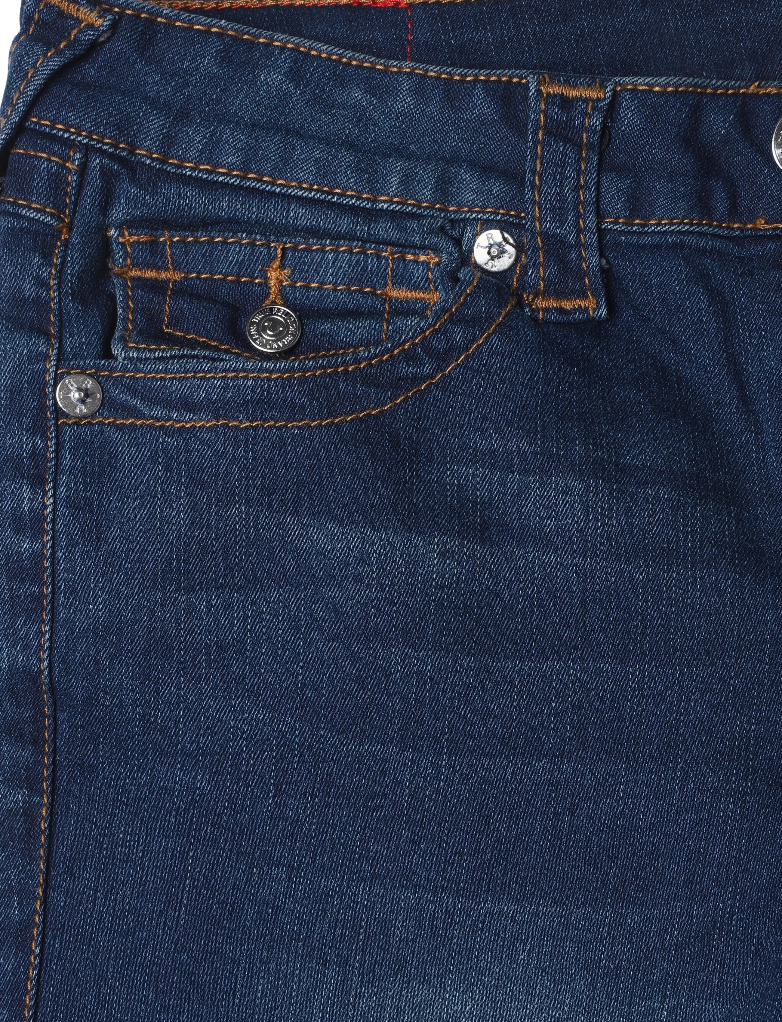 True Religion - JOEY MID RISE FLARE FLAP - inidgo upgrade - 2