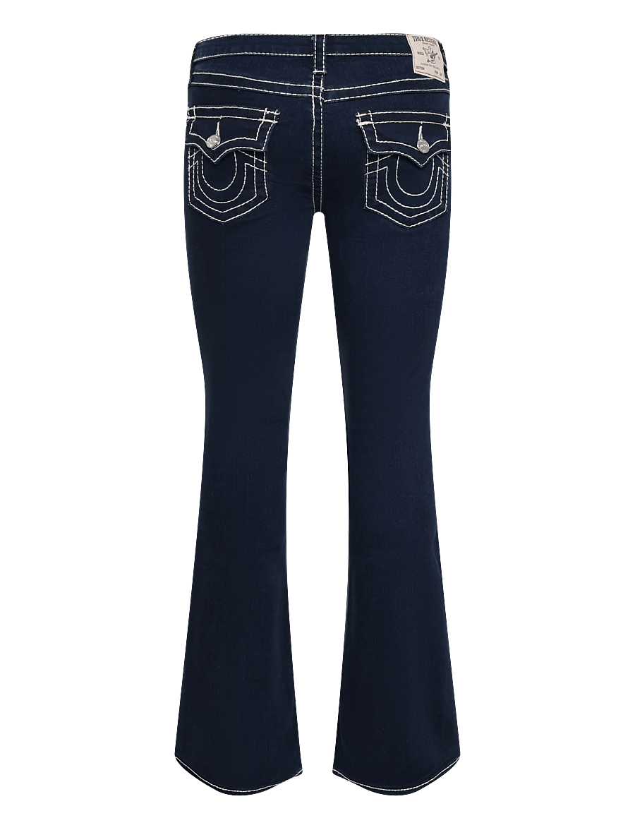 True Religion - BECCA MR BOOT CUT FLAP BIG T FLAP - bootcut jeans - body rinse - 1