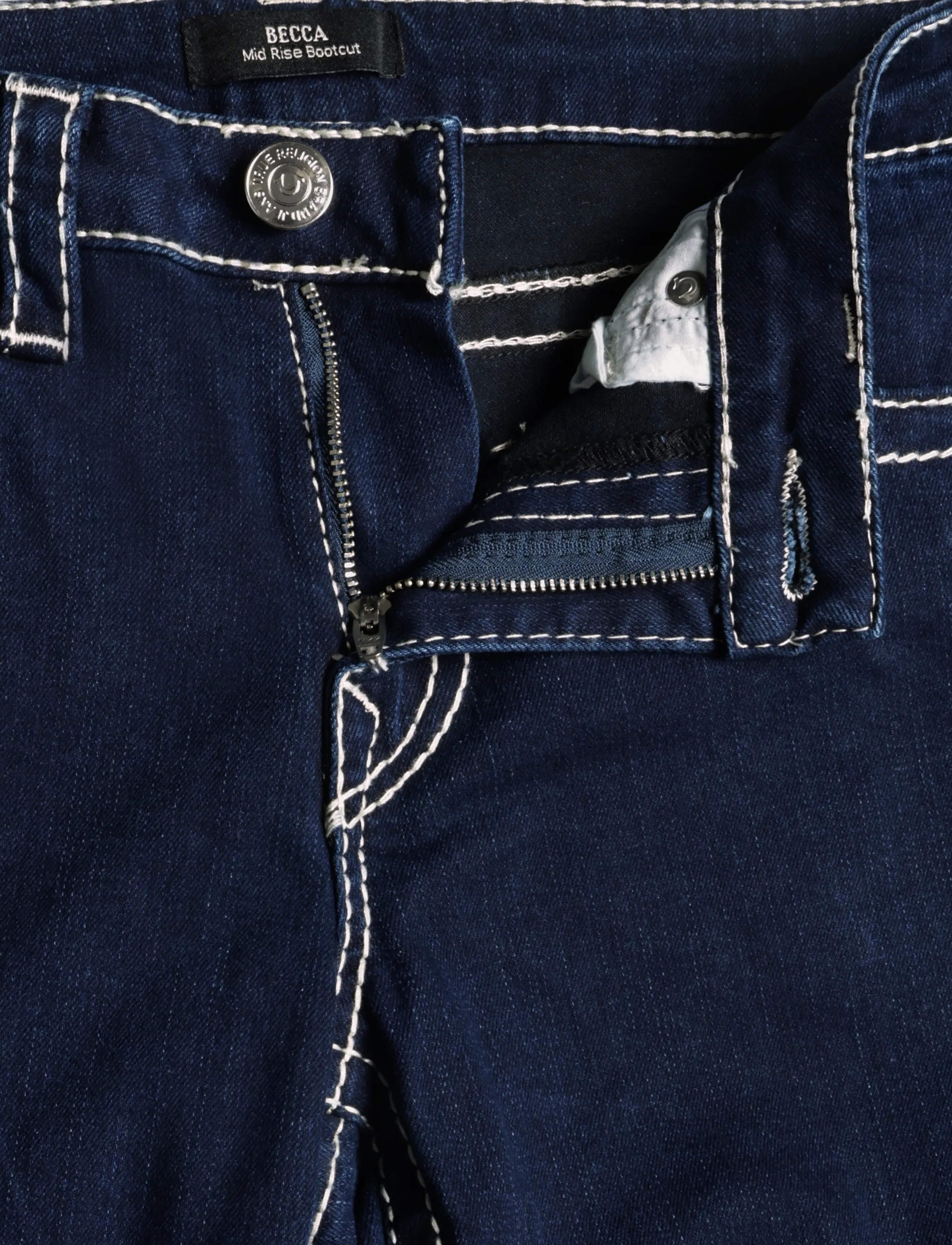 True Religion - BECCA MR BOOT CUT FLAP BIG T FLAP - body rinse - 3