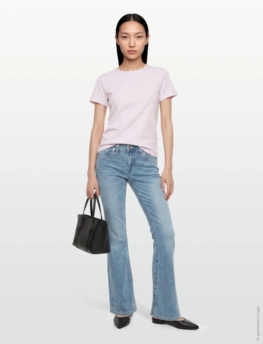 True Religion - BECCA MR BOOT - alt laienevad teksad - peak spot - 0