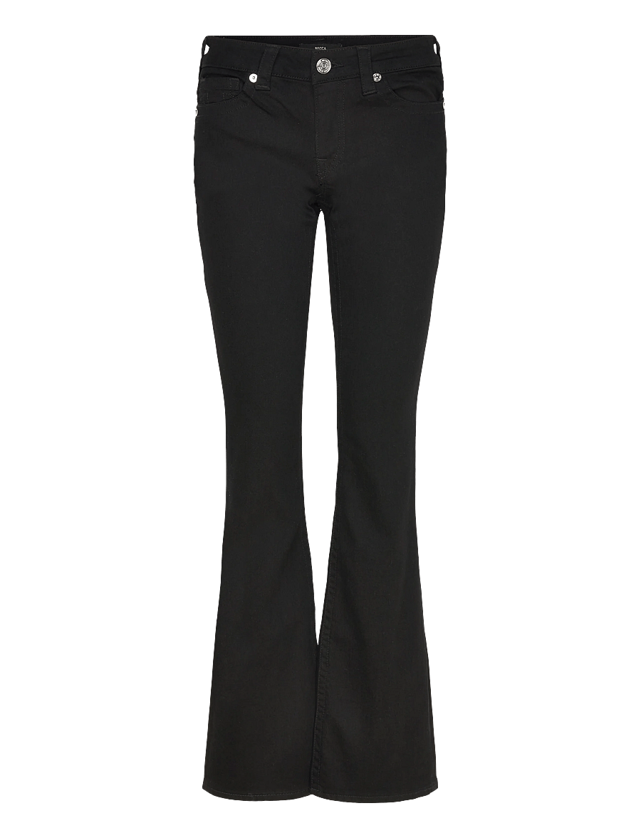 True Religion - BECCA MR BOOT - bootcut jeans - black body rinse - 1