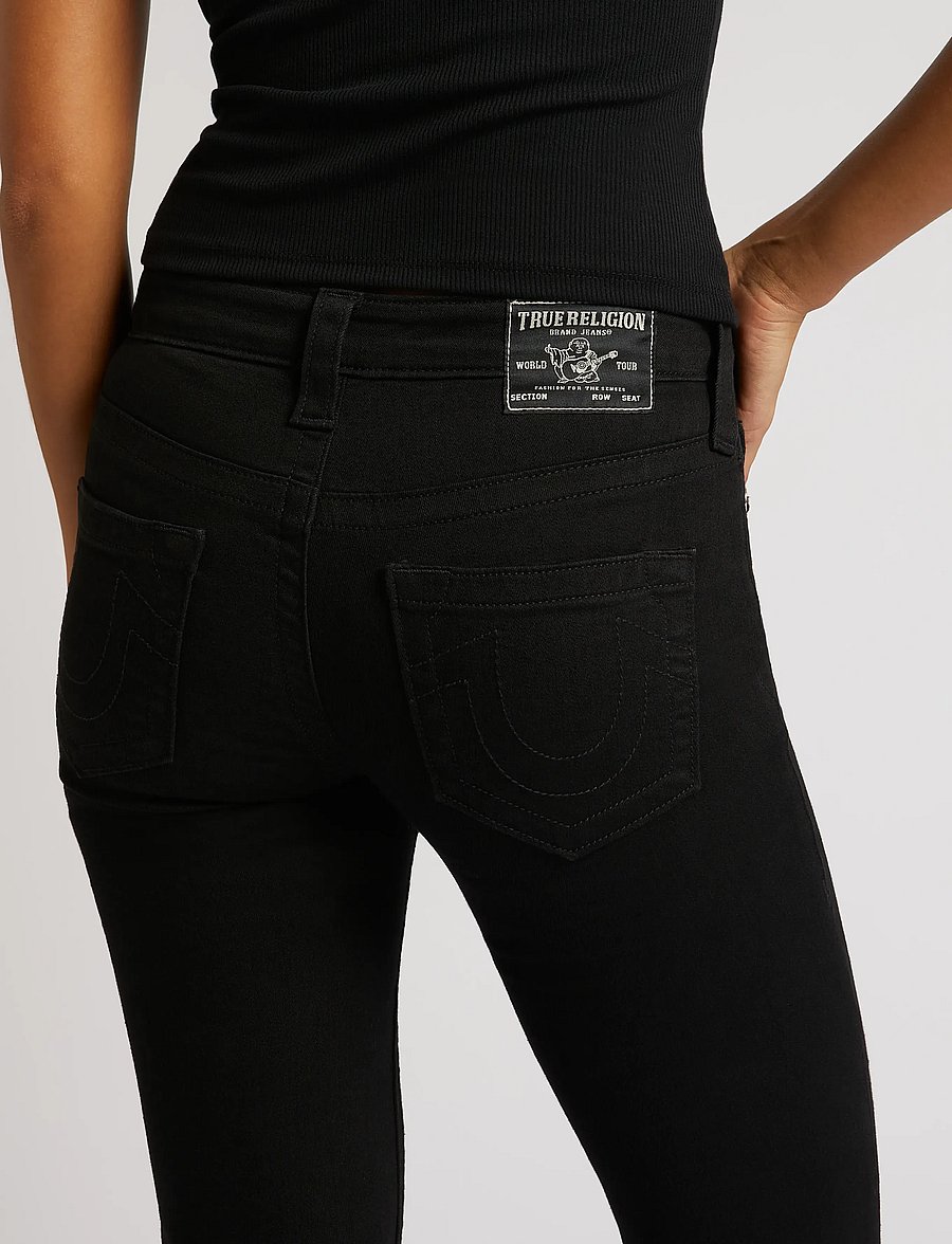 True Religion - BECCA MR BOOT - bootcut jeans - black body rinse - 5