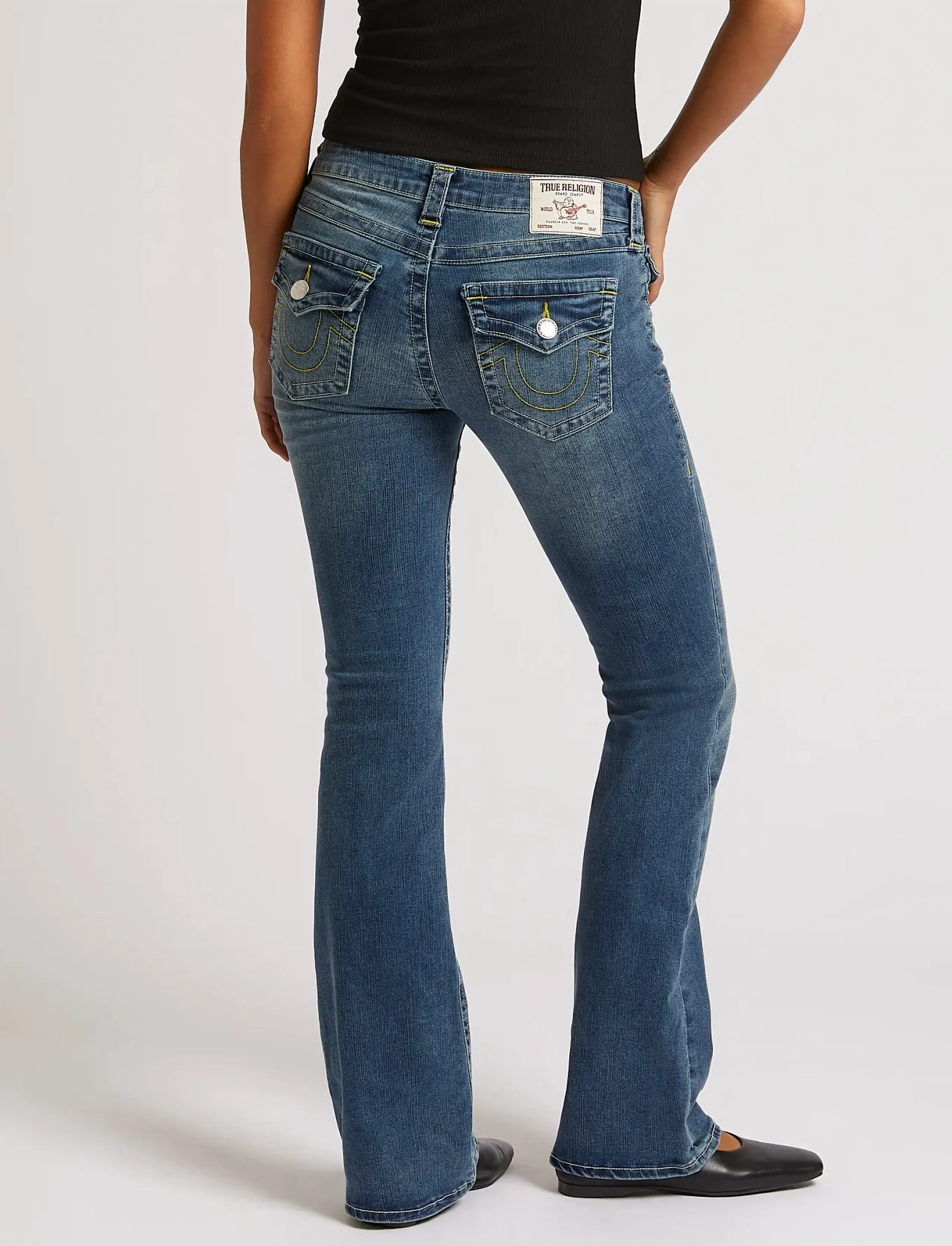 True Religion - BECCA MID RISE BOOT CUT FLAP - bootcut jeans - arabella - 3