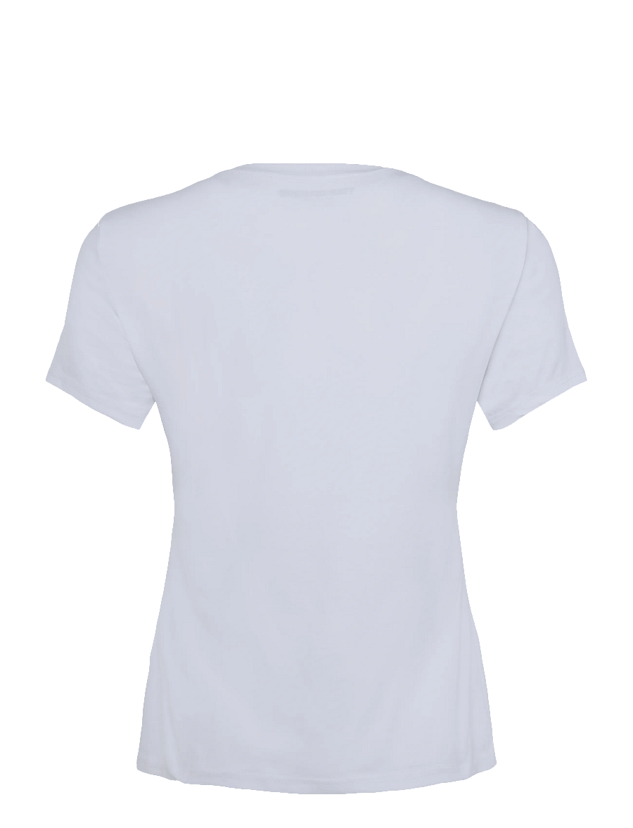 True Religion - CRYSTAL HS CREW NECK TEE - t-shirts - optic white - 1