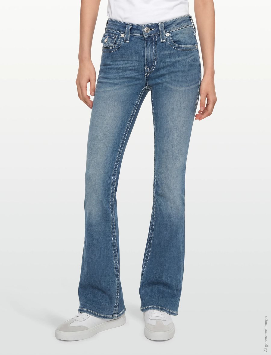 True Religion - BECCA MR BOOTCUT FLAP_ - bootcut-jeans - arabella - 3