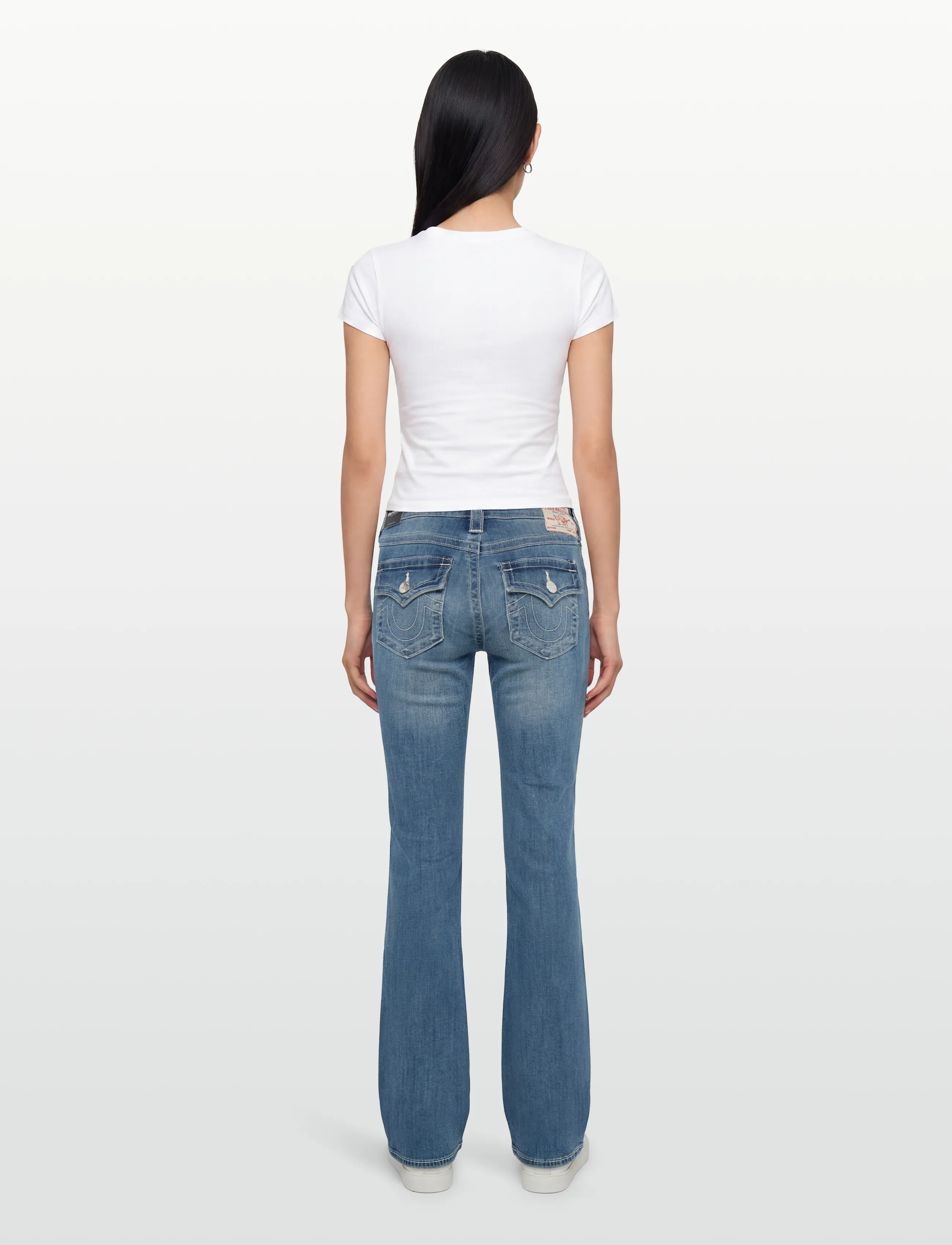 True Religion - BECCA MR BOOTCUT FLAP_ - alt laienevad teksad - arabella - 4