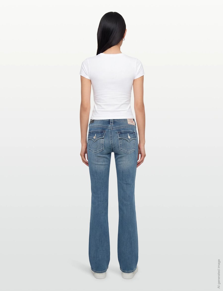 True Religion - BECCA MR BOOTCUT FLAP_ - bootcut-jeans - arabella - 4