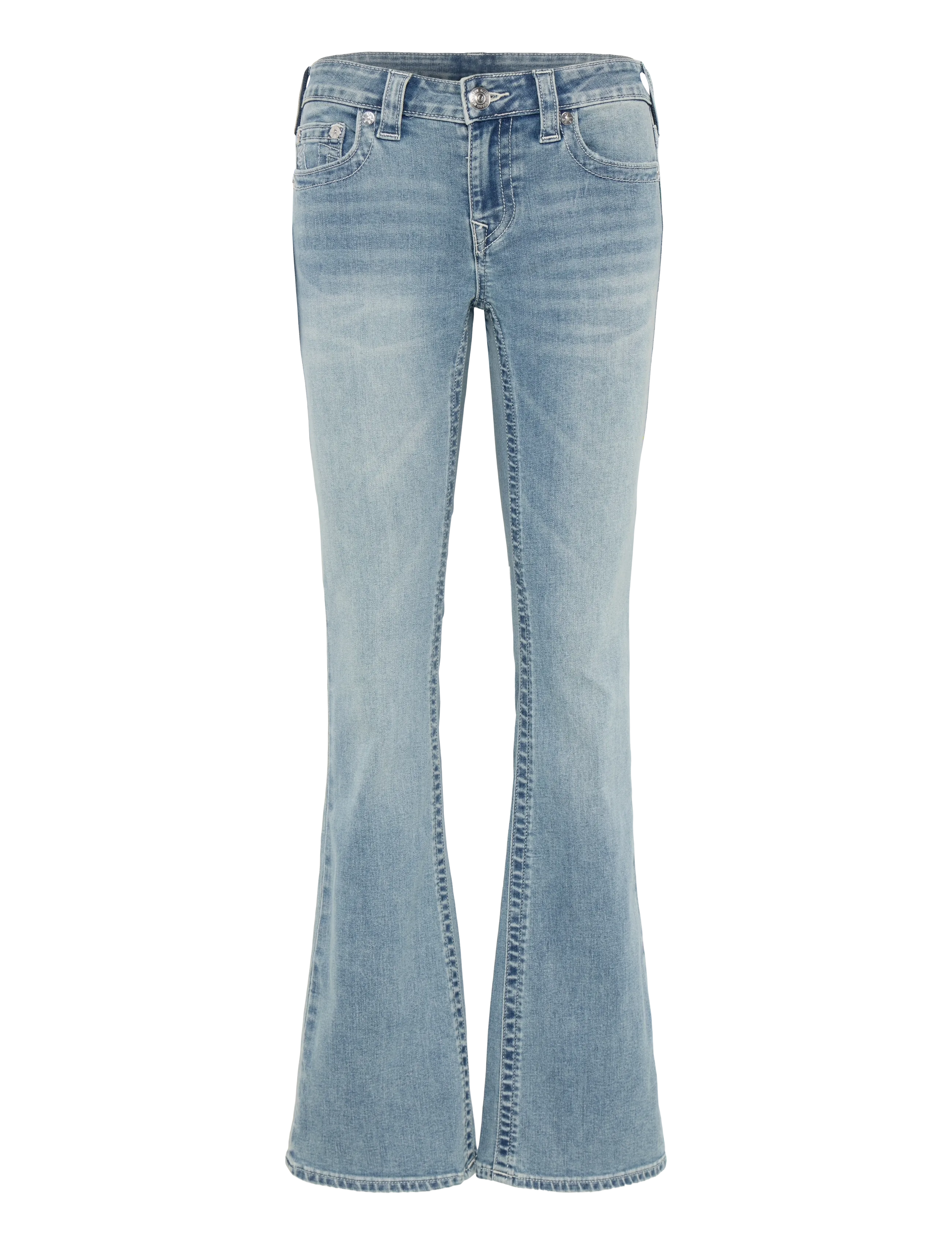 True Religion BECCA LOW RISE BOOTCUT_ - Bootcut jeans - PEAKSPOT / blue