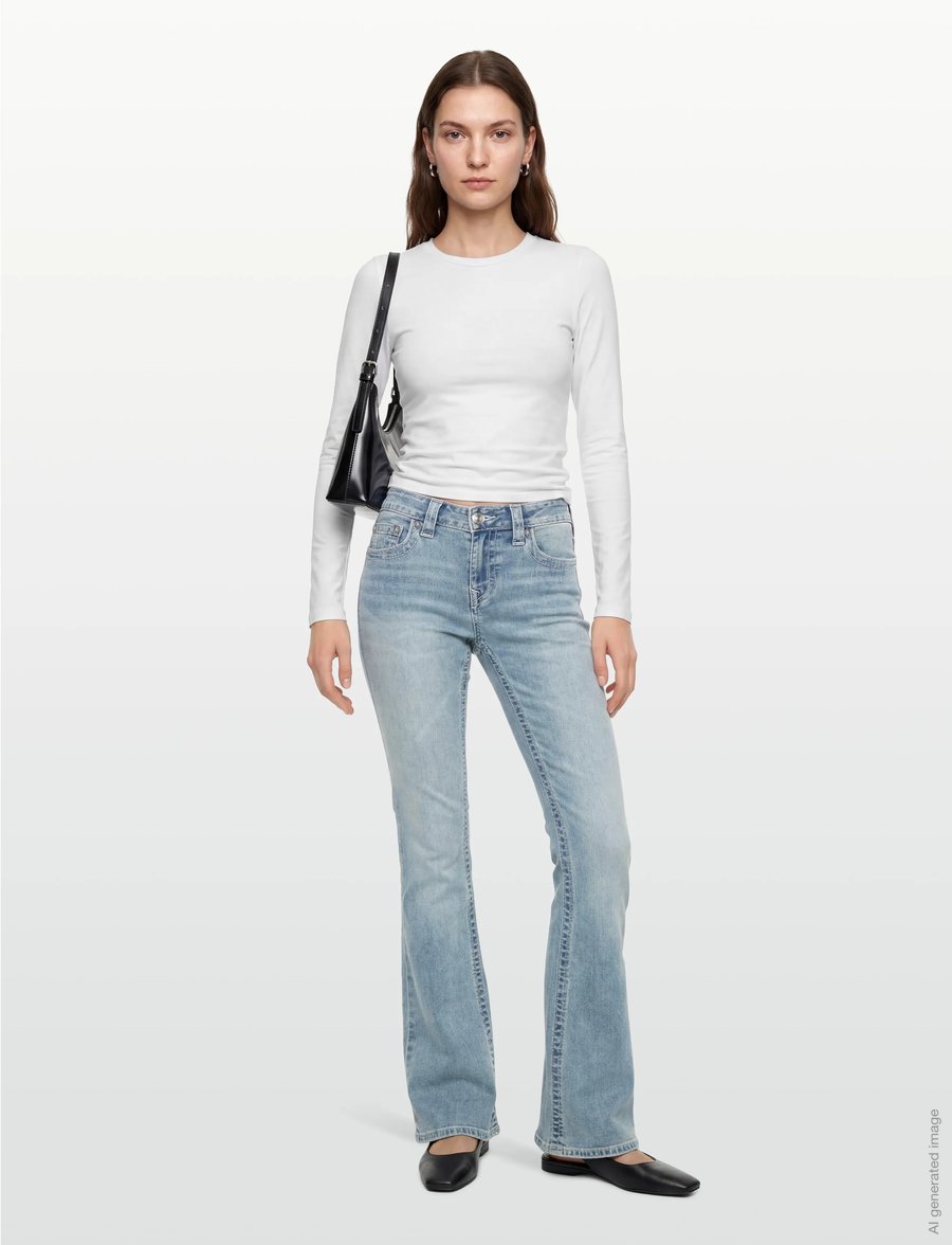 True Religion - BECCA LOW RISE BOOTCUT_ - bootcut-jeans - peakspot - 0