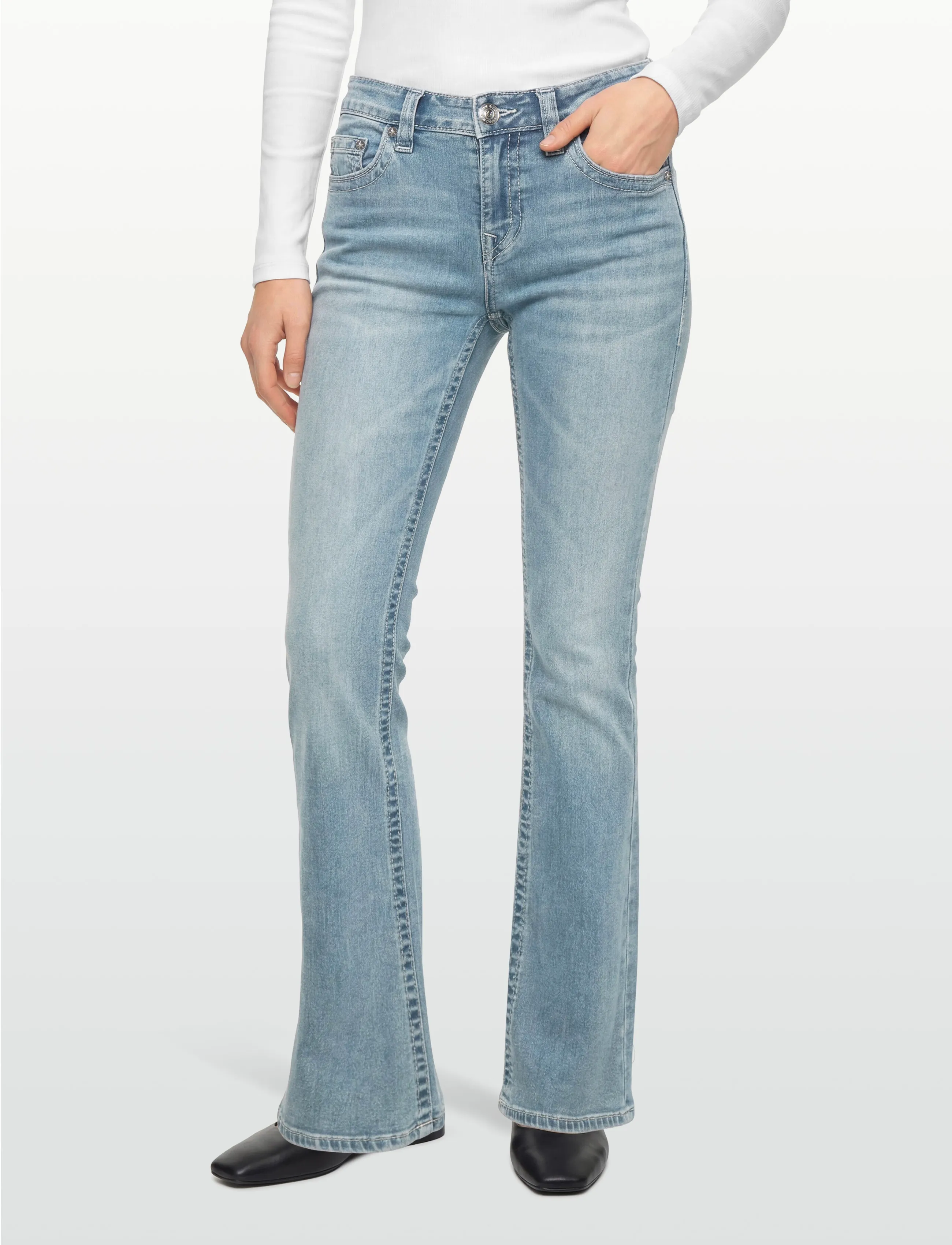 True Religion - BECCA LOW RISE BOOTCUT_ - bootcut-jeans - peakspot - 3