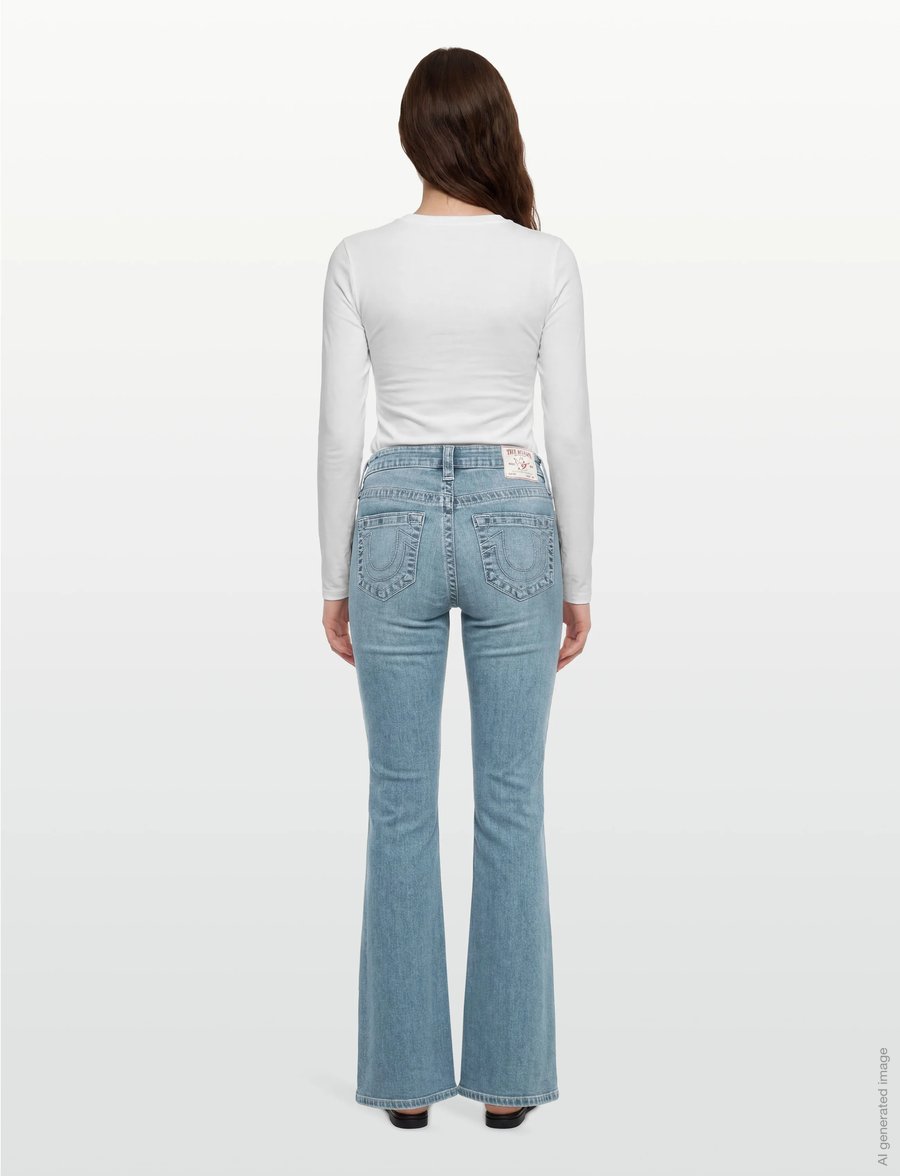 True Religion - BECCA LOW RISE BOOTCUT_ - bootcut-jeans - peakspot - 4