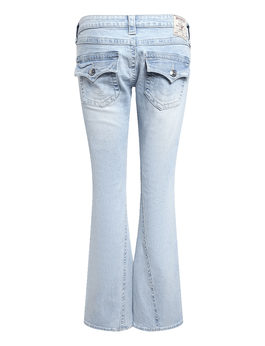 True Religion - JOEY LR FLARE FLAP_ - utsvängda jeans - serene meadows - 1