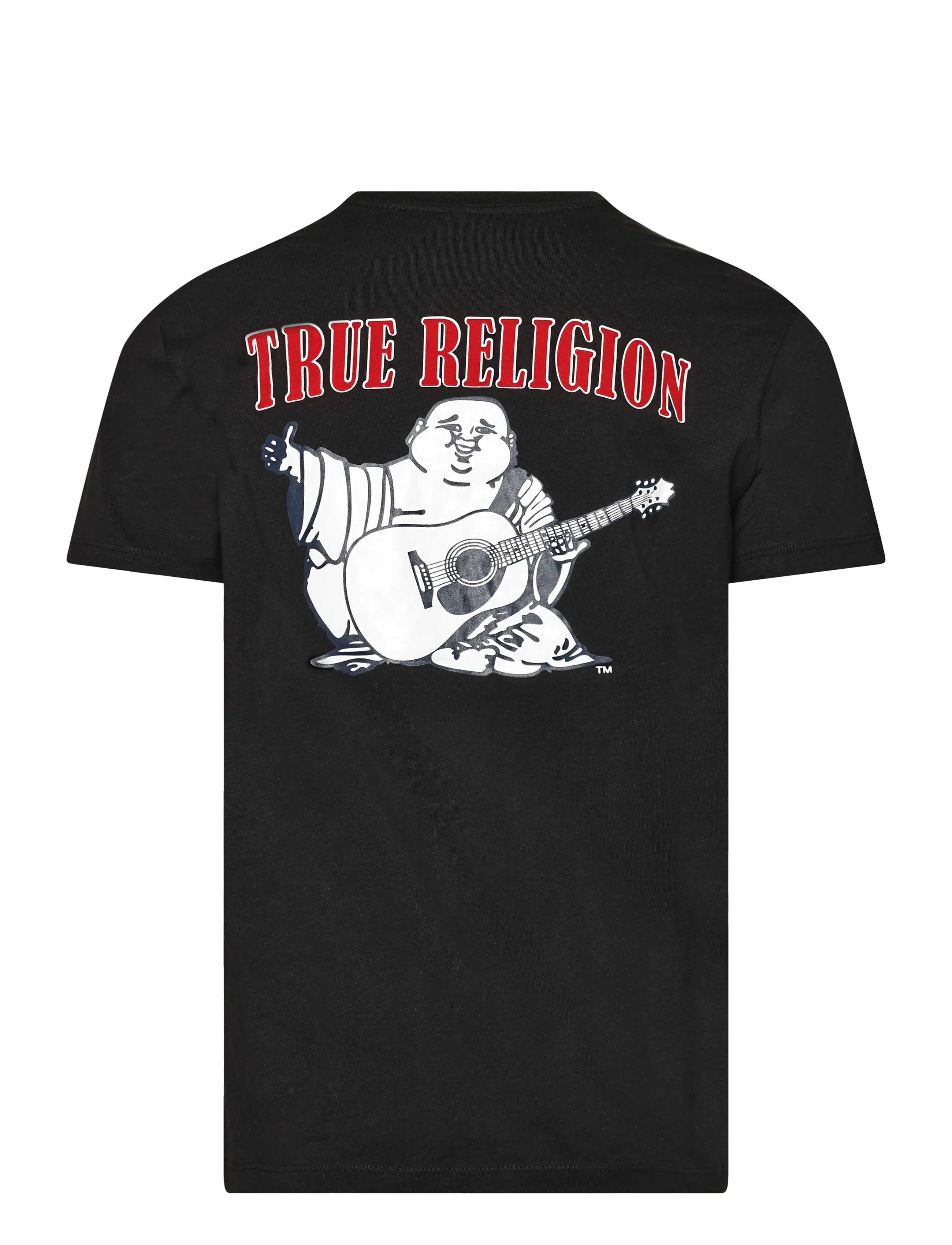 True Religion - BUDDHA LOGO TEE - kurzärmelige t-shirts - black - 1