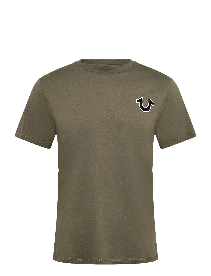 True Religion - BUDDHA LOGO TEE - lühikeste varrukatega t-särgid - militant green - 0