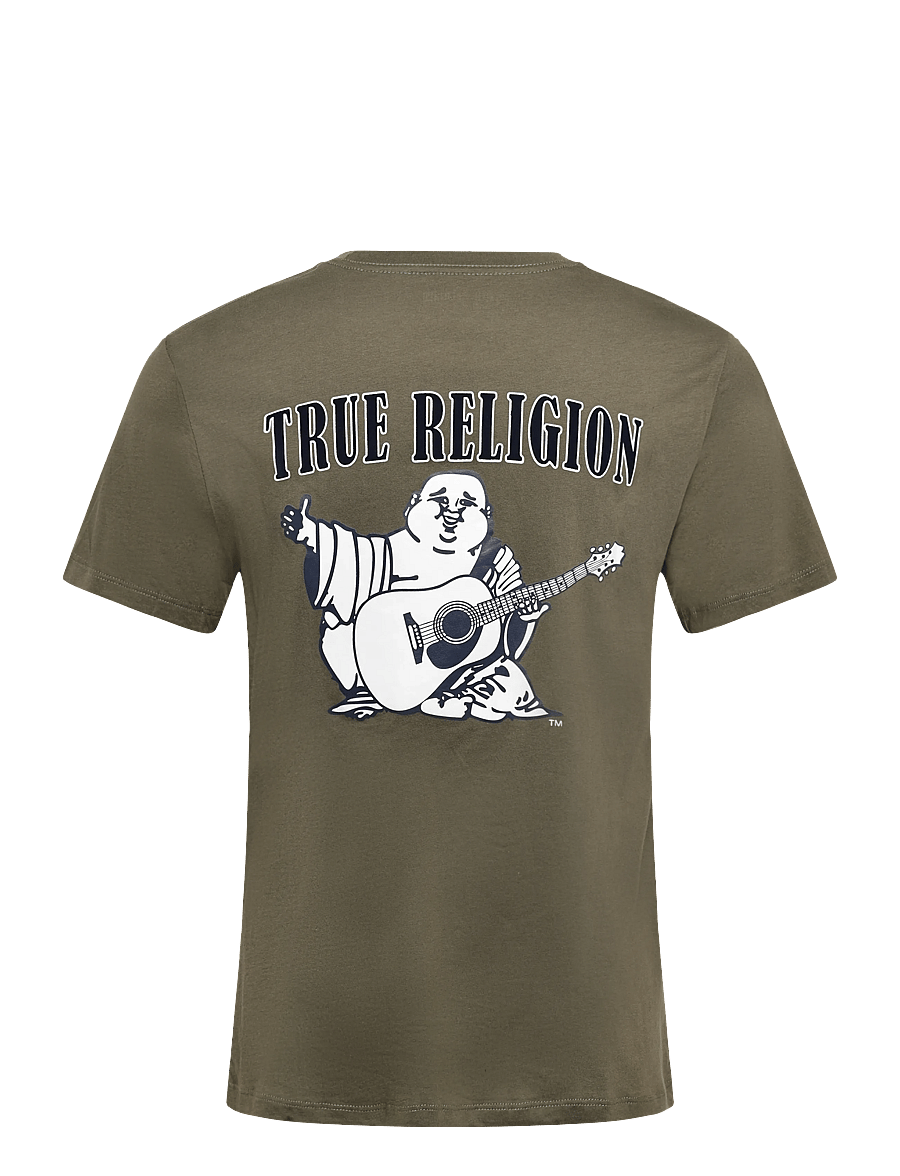 True Religion - BUDDHA LOGO TEE - lühikeste varrukatega t-särgid - militant green - 1