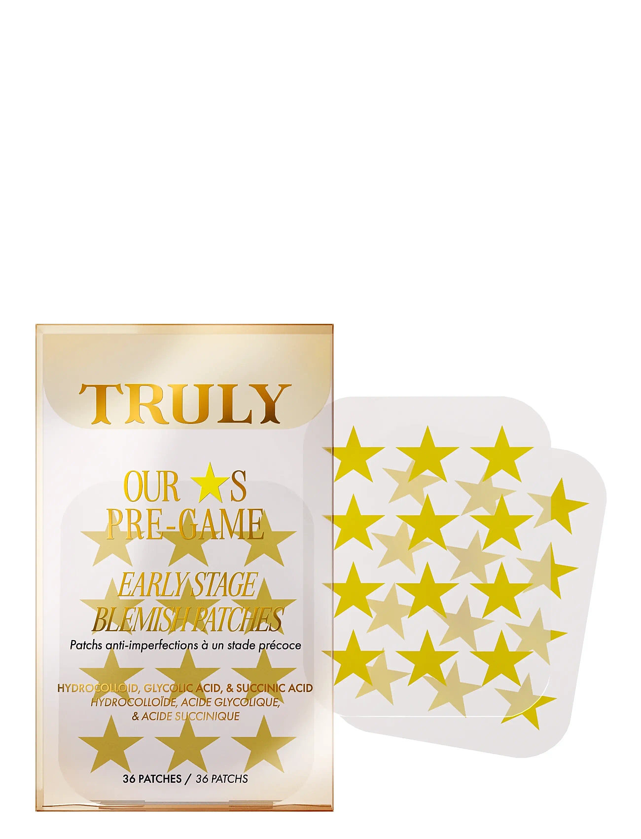 Truly Blemish Patches Stars 36Pcs - Nude - 36 PCS