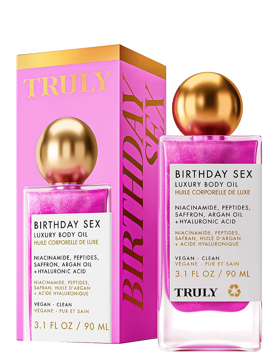Truly - Birthday Sex Luxury Body Oil 90ml - kropsolier - clear - 2