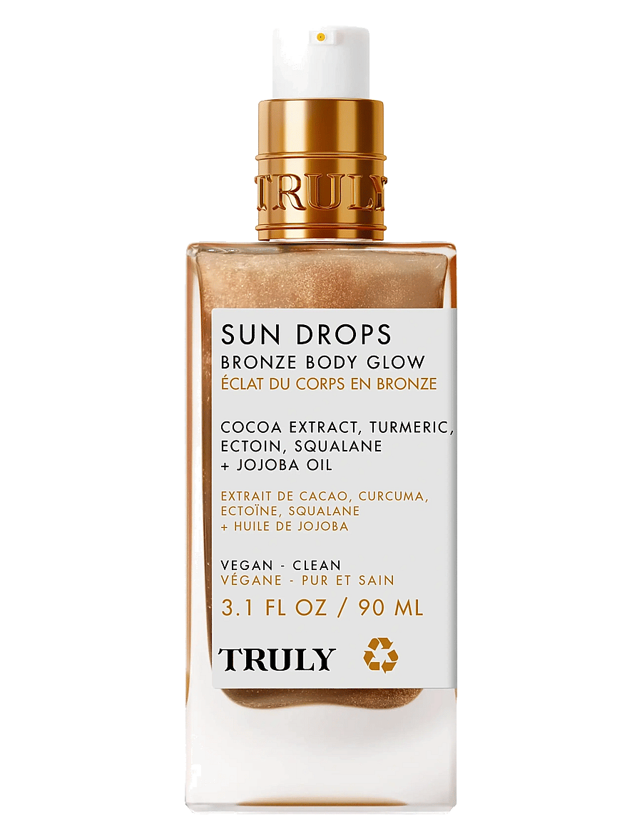 Truly - Sun Drops Bronze Body Glow 90ml - kropsolier - clear - 1