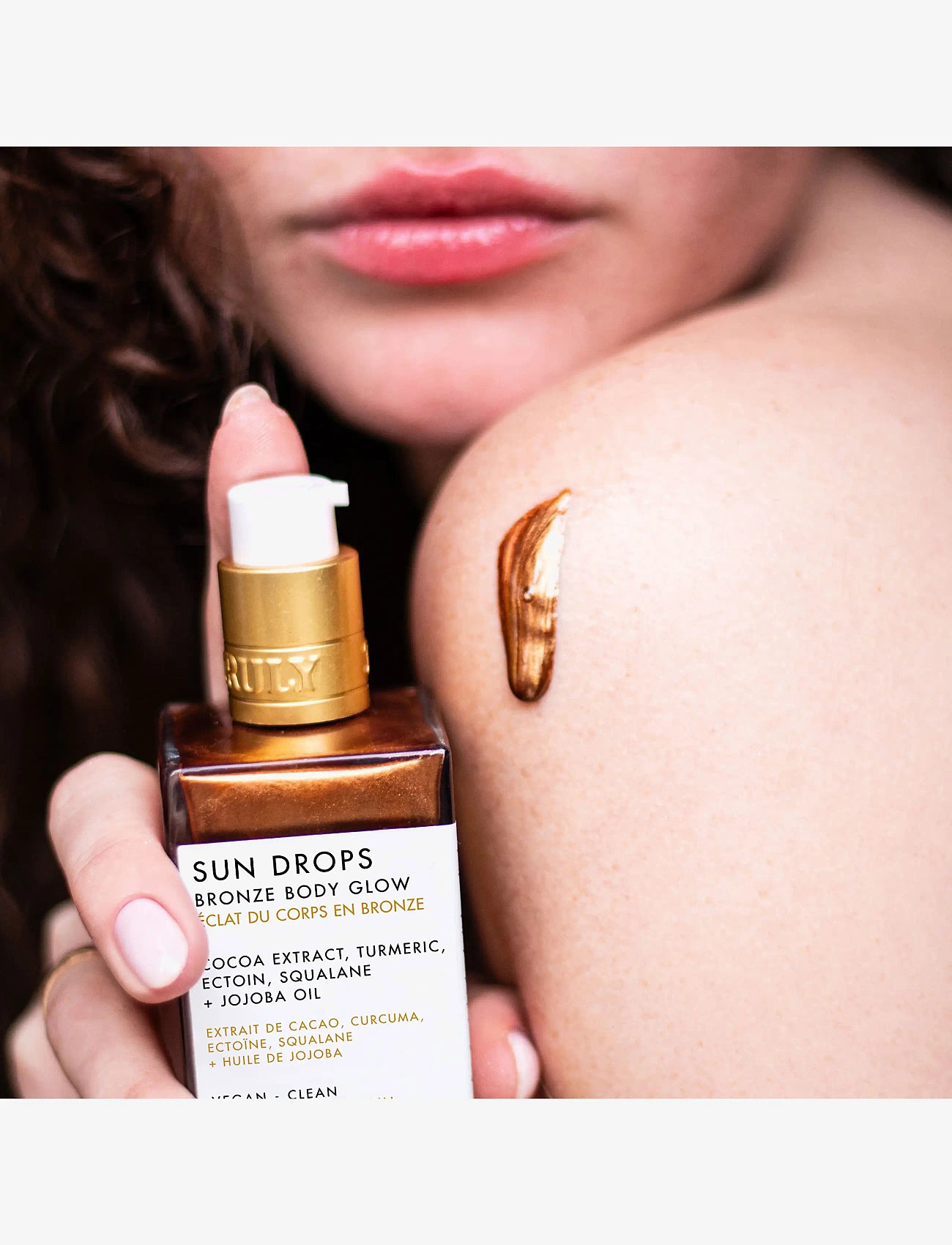 Truly - Sun Drops Bronze Body Glow 90ml - rejsestørrelser & kits  - clear - 0