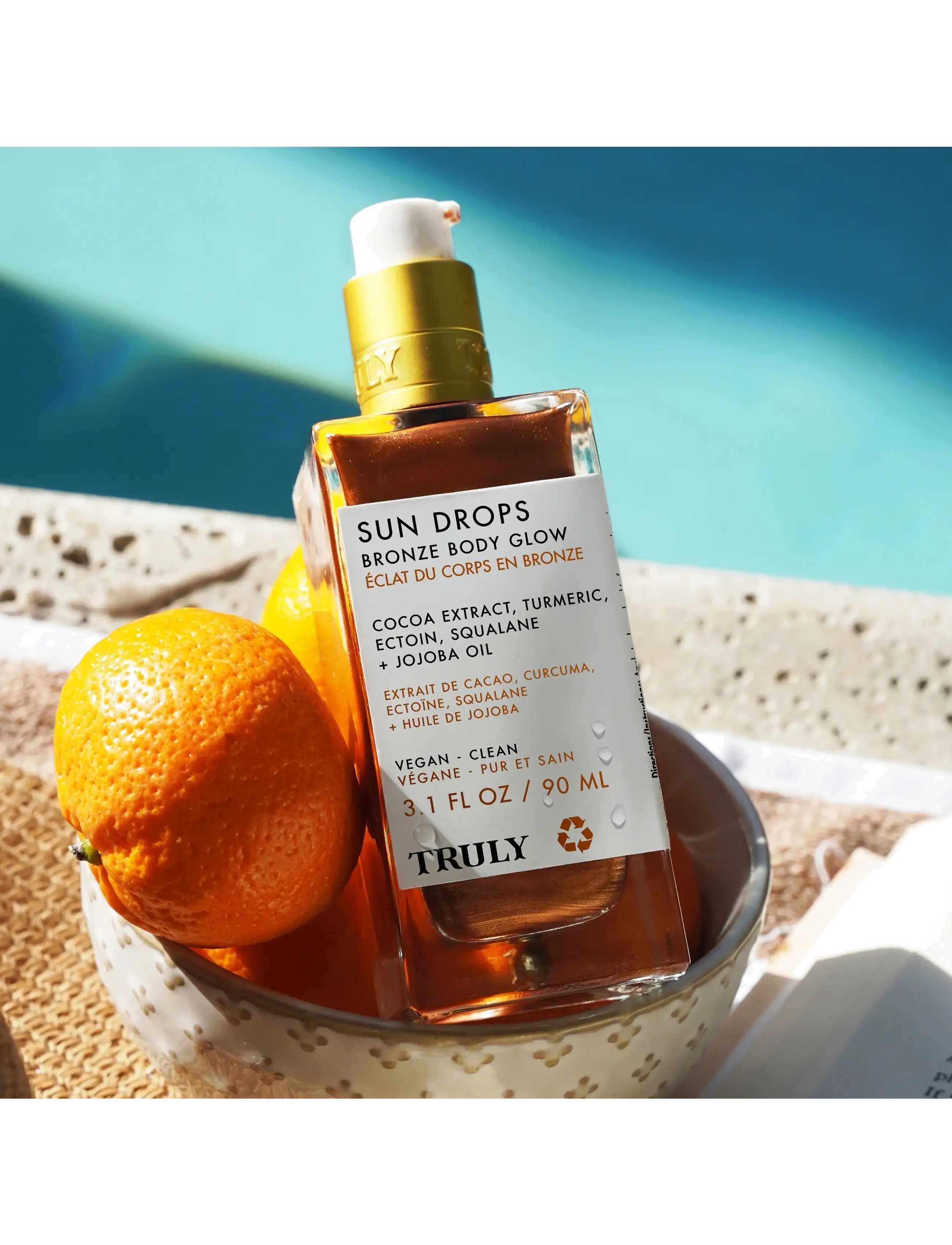 Truly - Sun Drops Bronze Body Glow 90ml - laveste priser - clear - 5