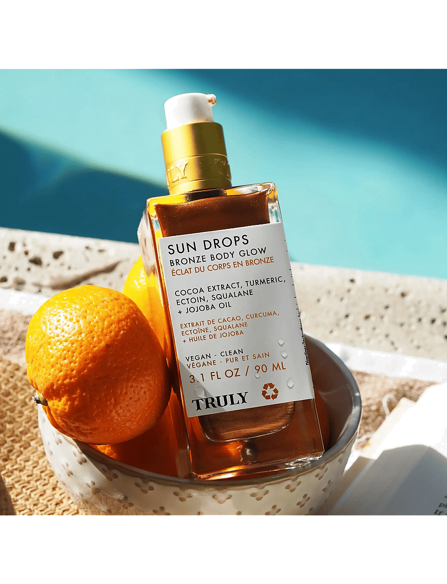 Truly - Sun Drops Bronze Body Glow 90ml - kropsolier - clear - 5
