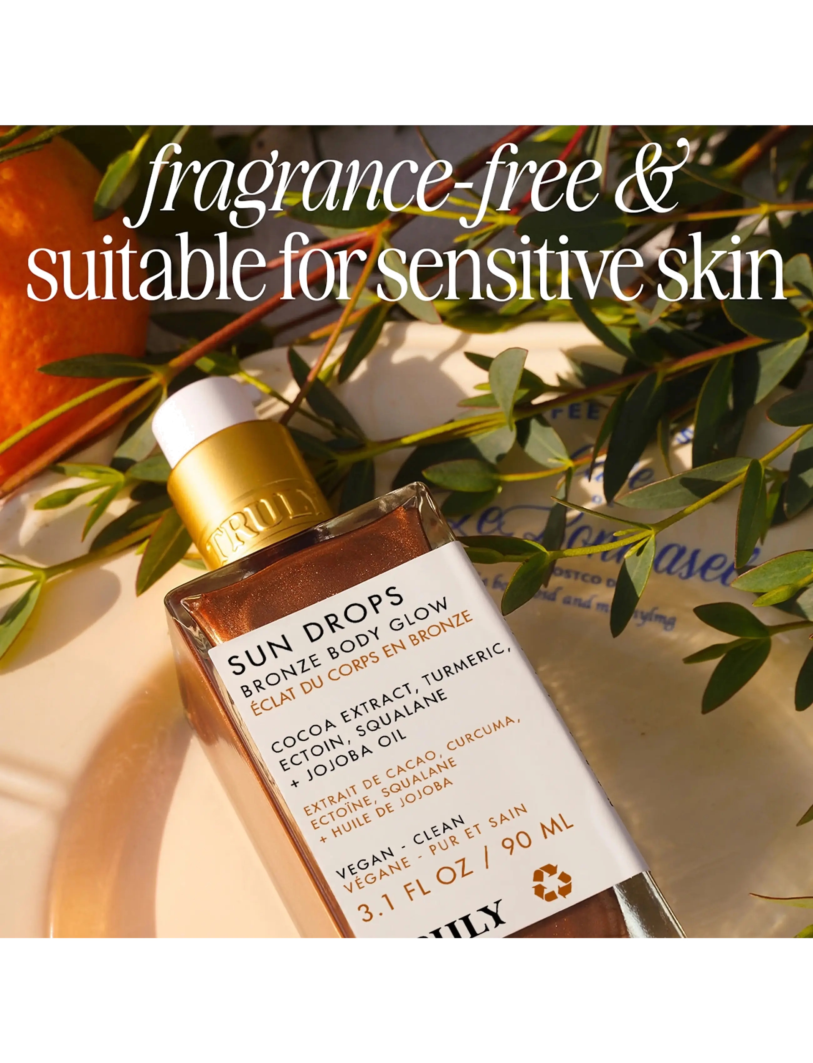 Truly - Sun Drops Bronze Body Glow 90ml - laveste priser - clear - 3