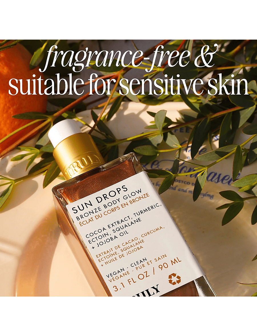Truly - Sun Drops Bronze Body Glow 90ml - kropsolier - clear - 3