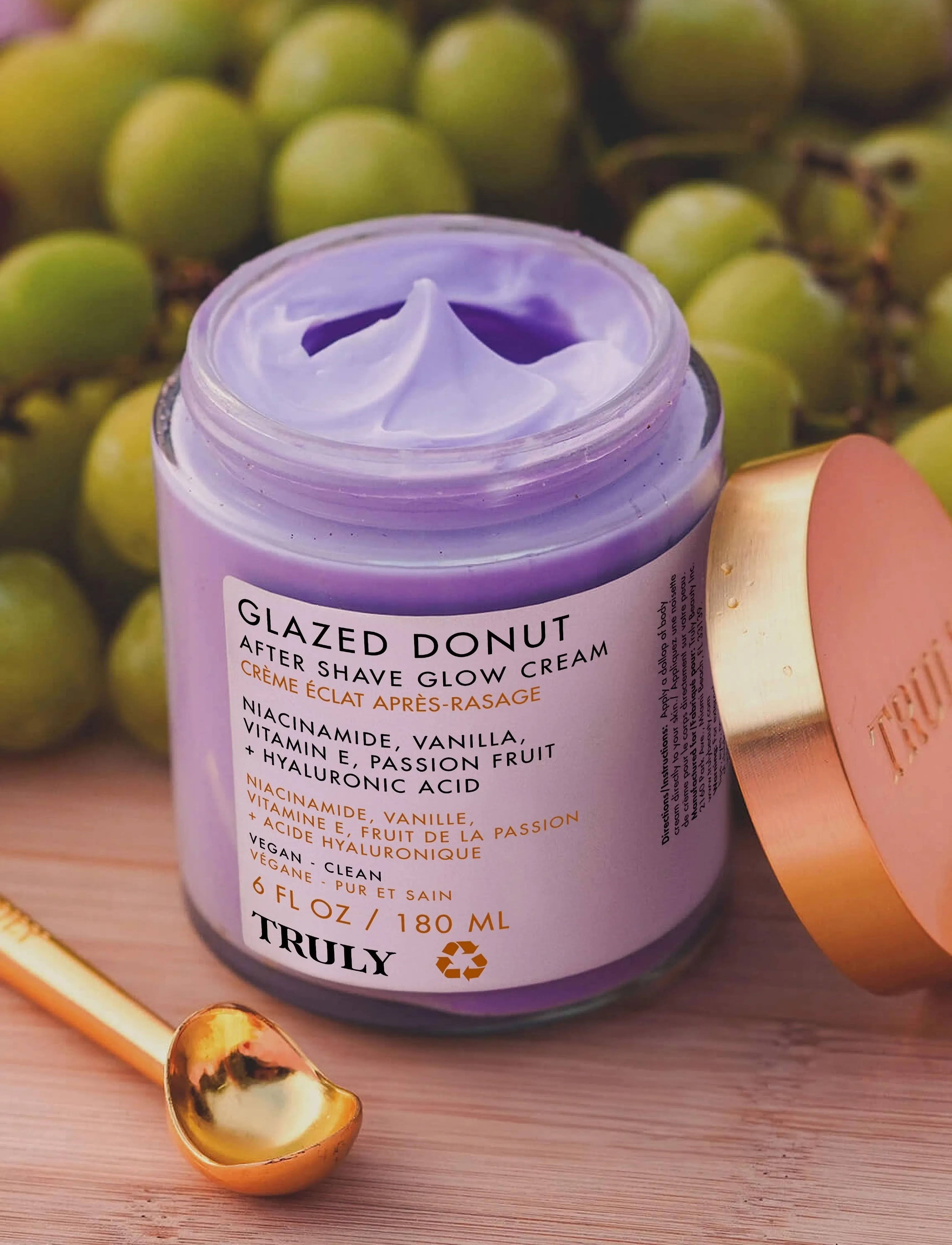 Truly Glazed Donut Glow Cream 180ml, 180 ml, Nude, Krop > Kropscreme, Dame