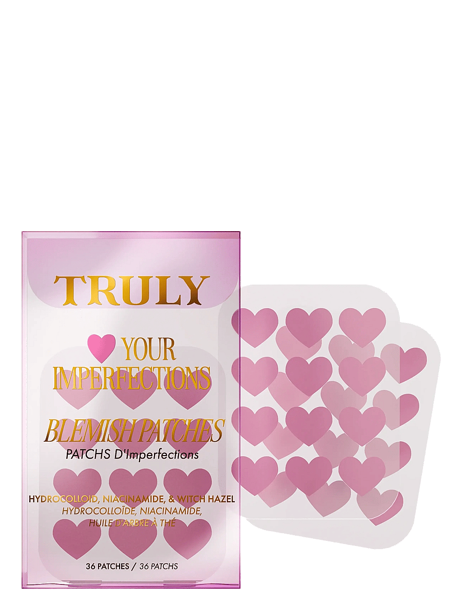 Truly - Blemish Patches Hearts 36pcs - punktbehandlare - clear - 0