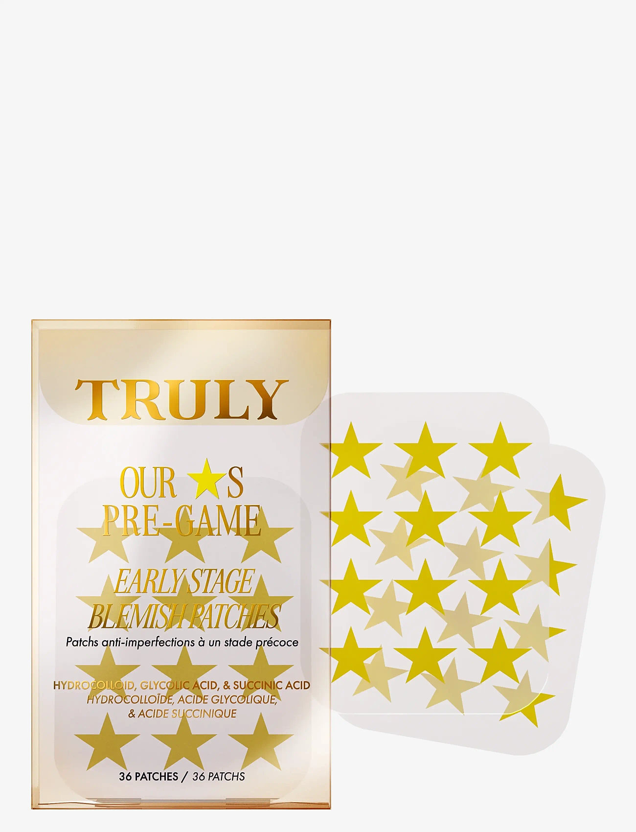 Truly - Blemish Patches Stars 36pcs - punktbehandlare - clear - 0